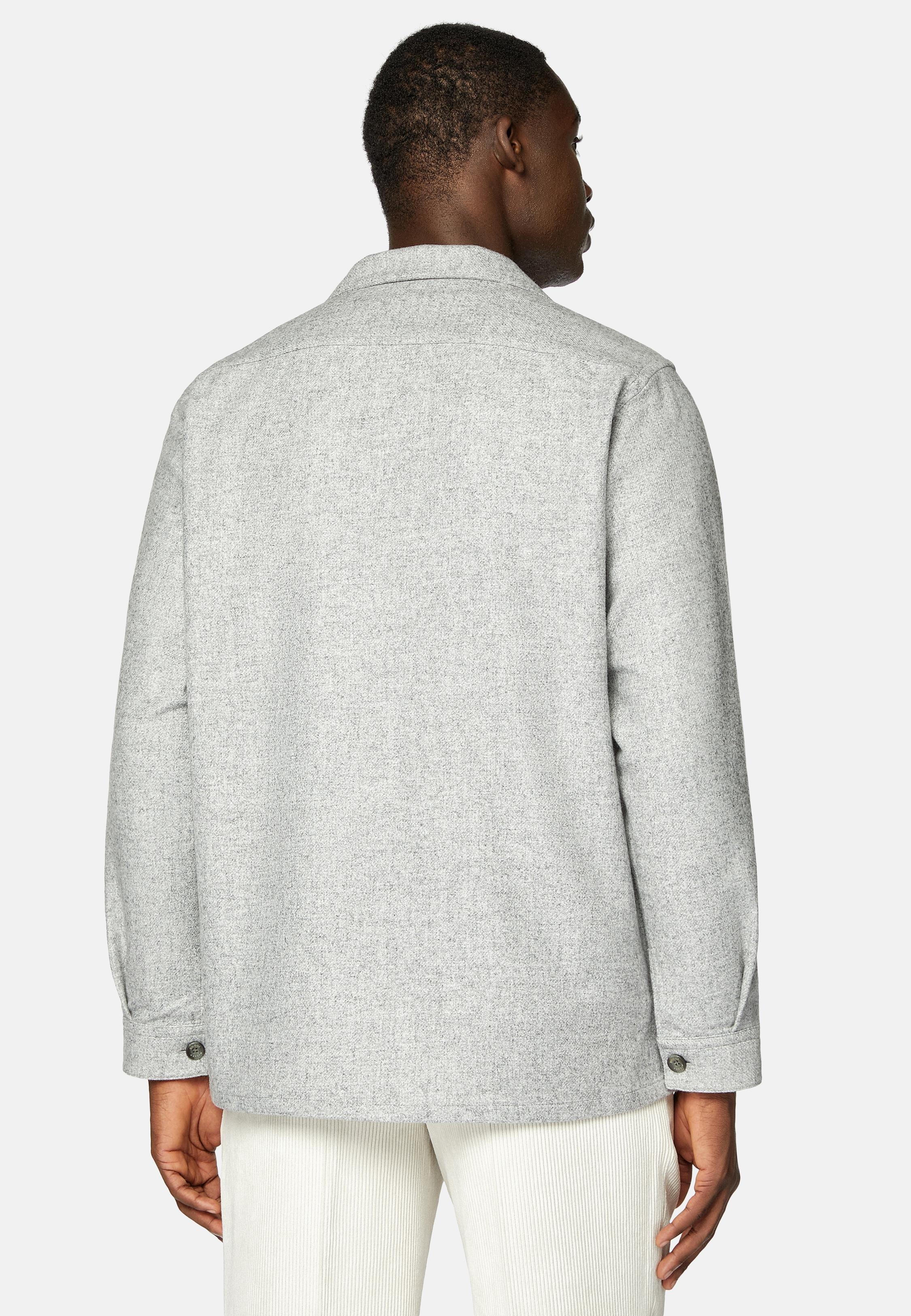 Wool Textured Shacket, , large image number 1