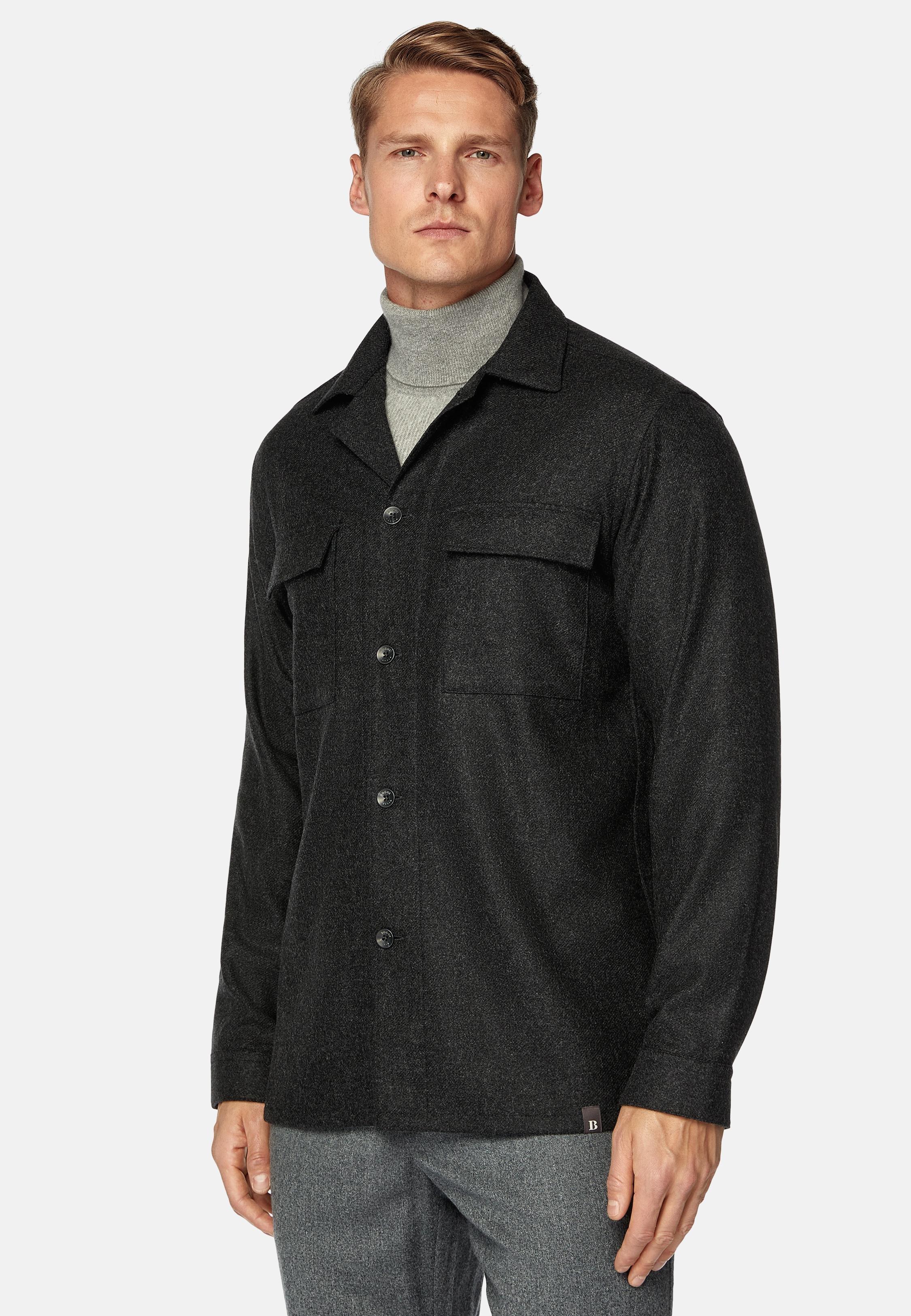 Wool Textured Shacket, , large image number 0