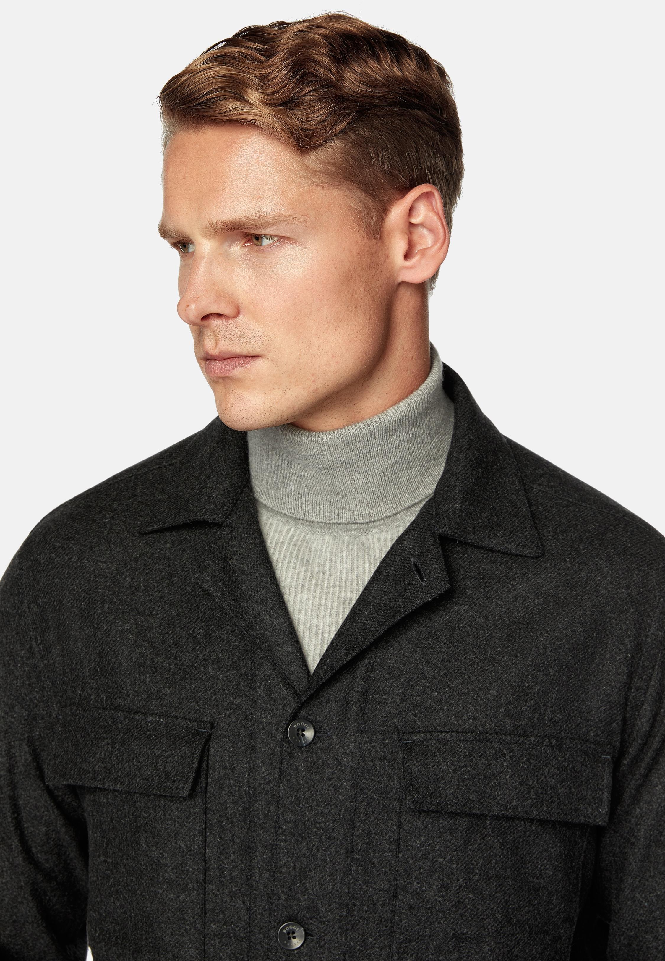Wool Textured Shacket, , large image number 2