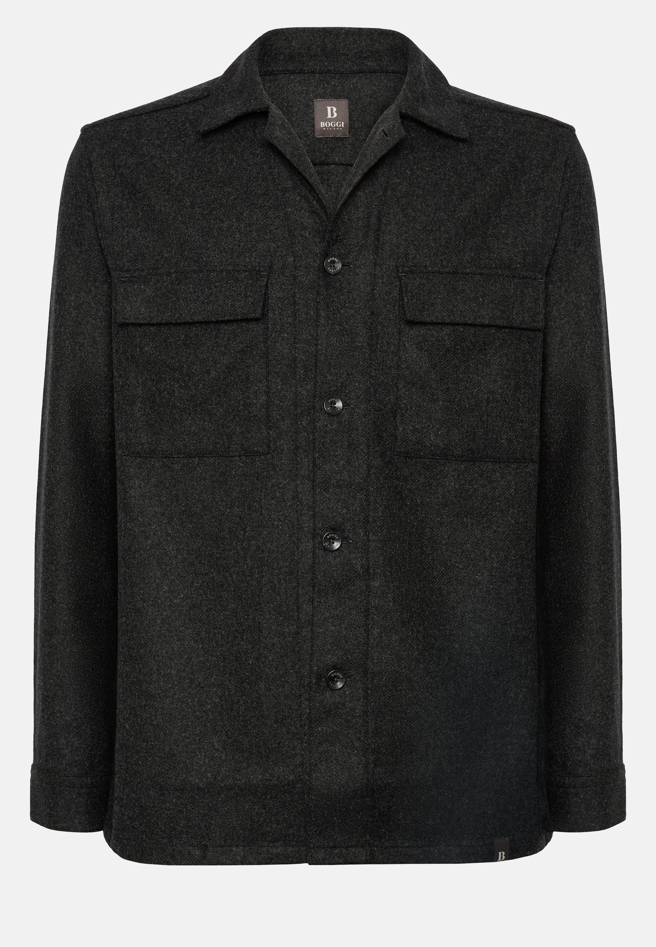 Wool Textured Shacket, , large image number 3