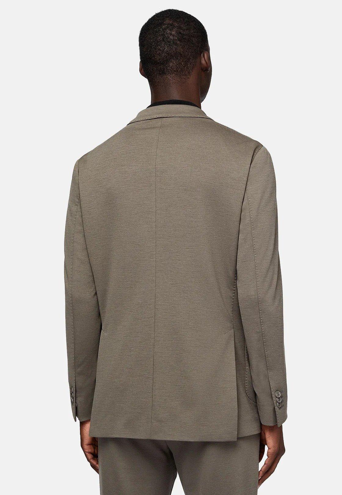 Brown Solid Regular Nylon Jacket, , large image number 2