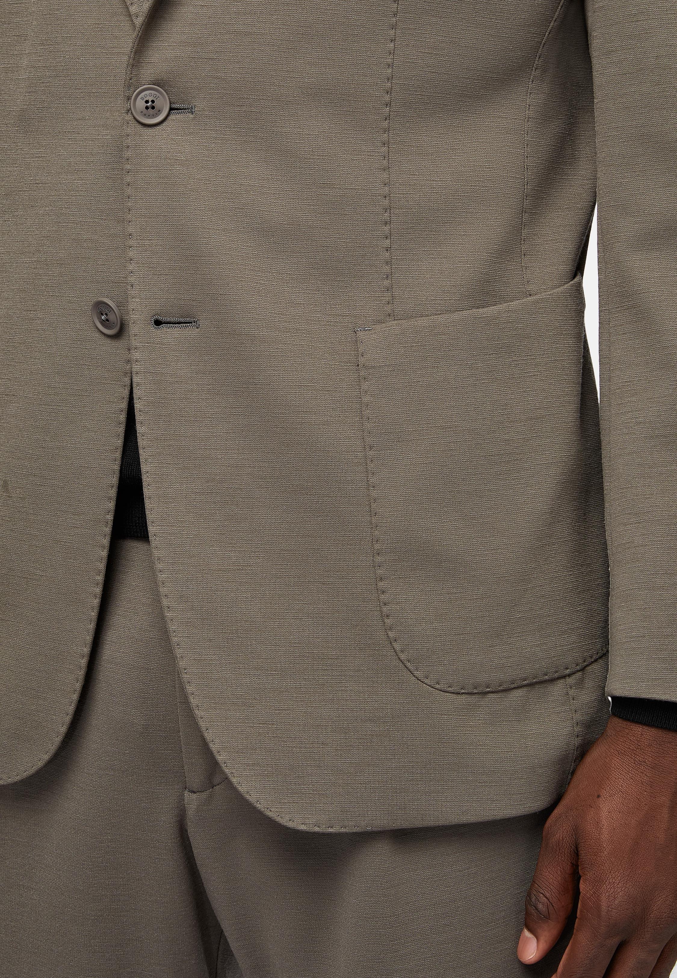 Brown Solid Regular Nylon Jacket, , large image number 5