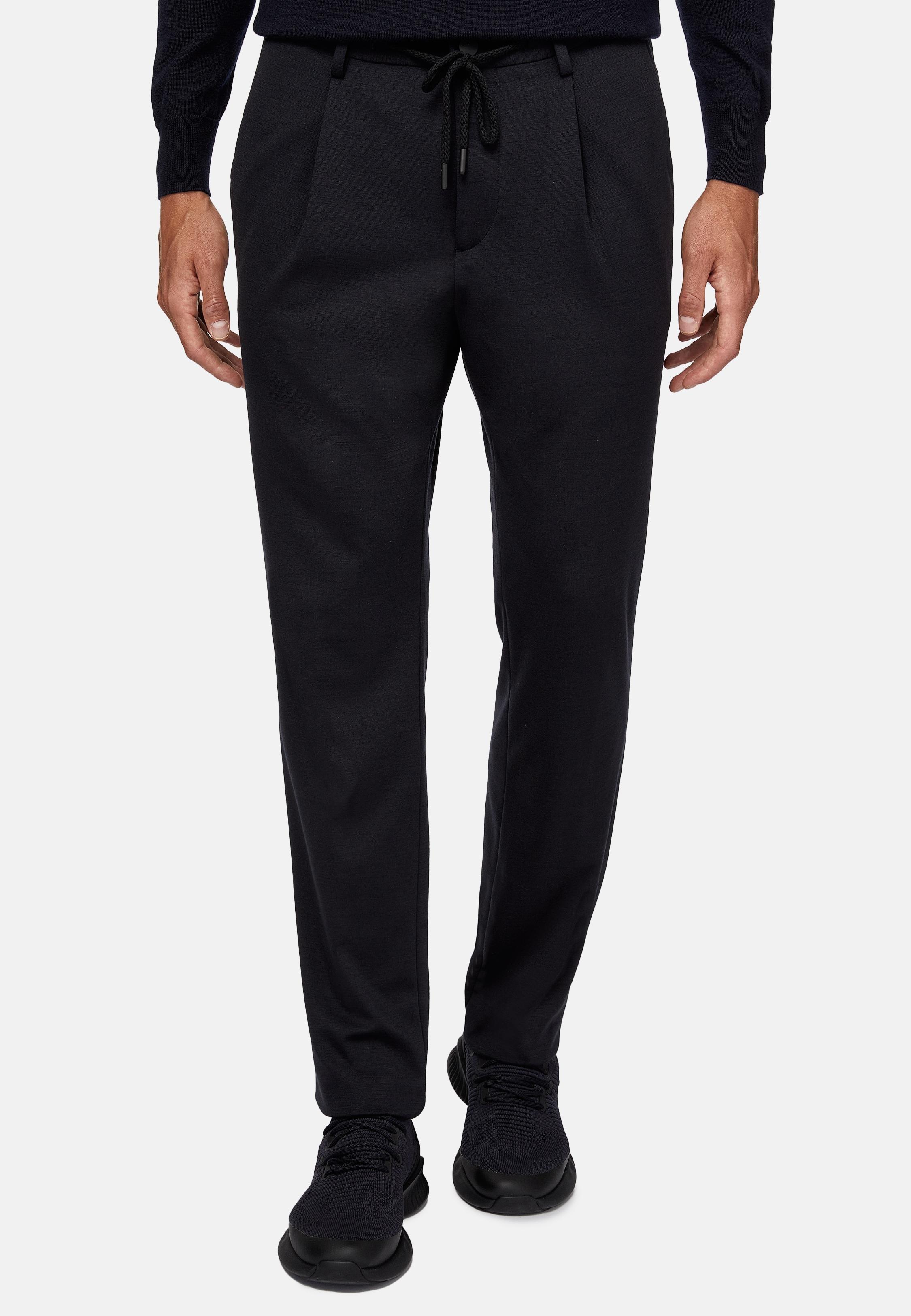 Blue B Tech Wool Trousers, , large image number 1