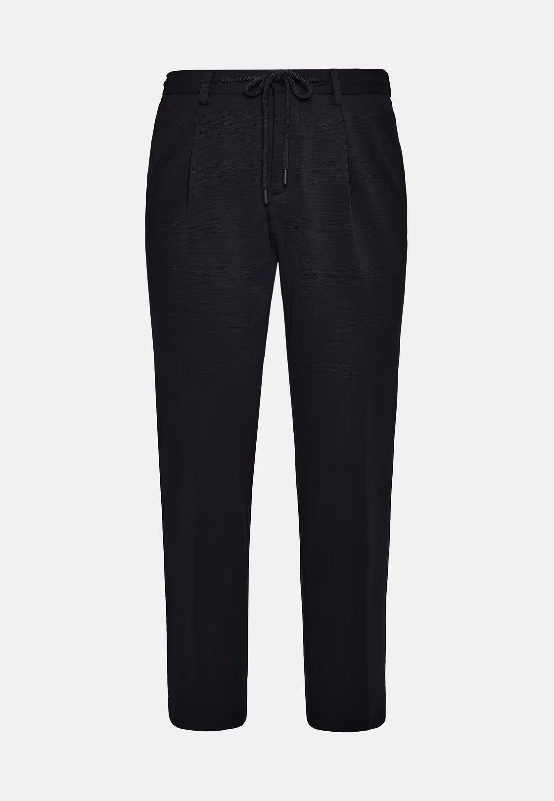 Blue B Tech Wool Trousers, , large image number 4