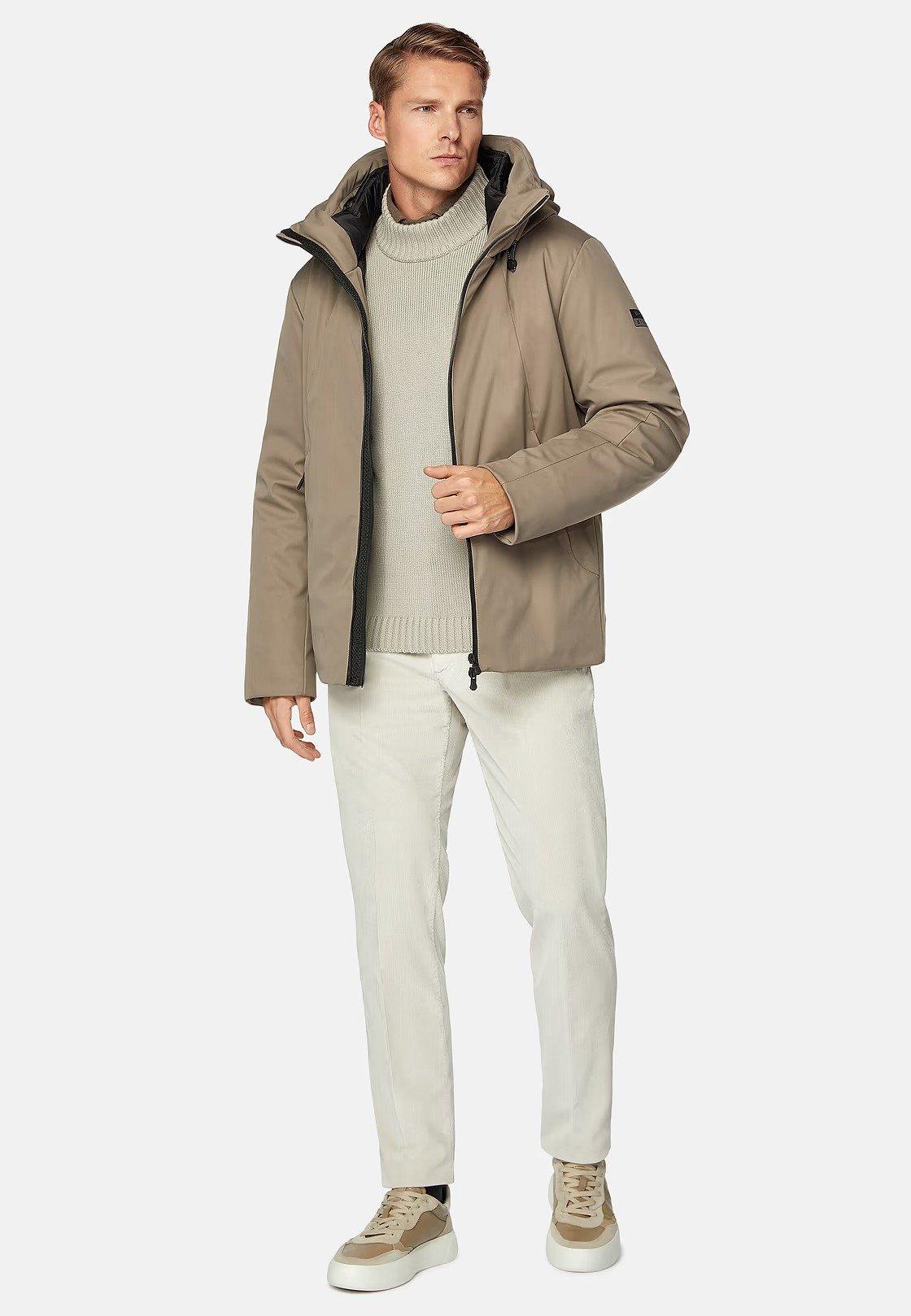 Brown Puffer Jacket, , large image number 0