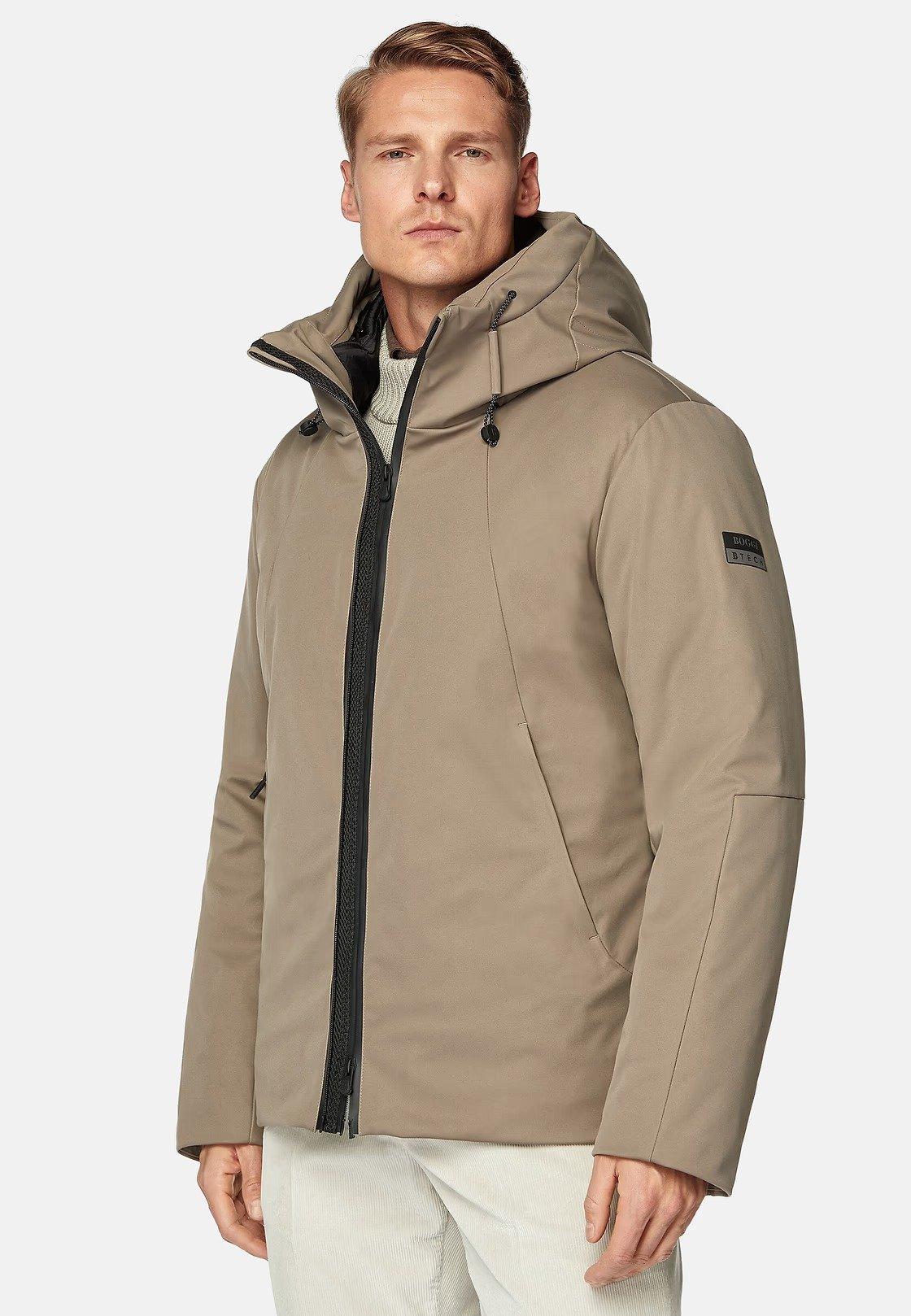 Brown Puffer Jacket, , large image number 1