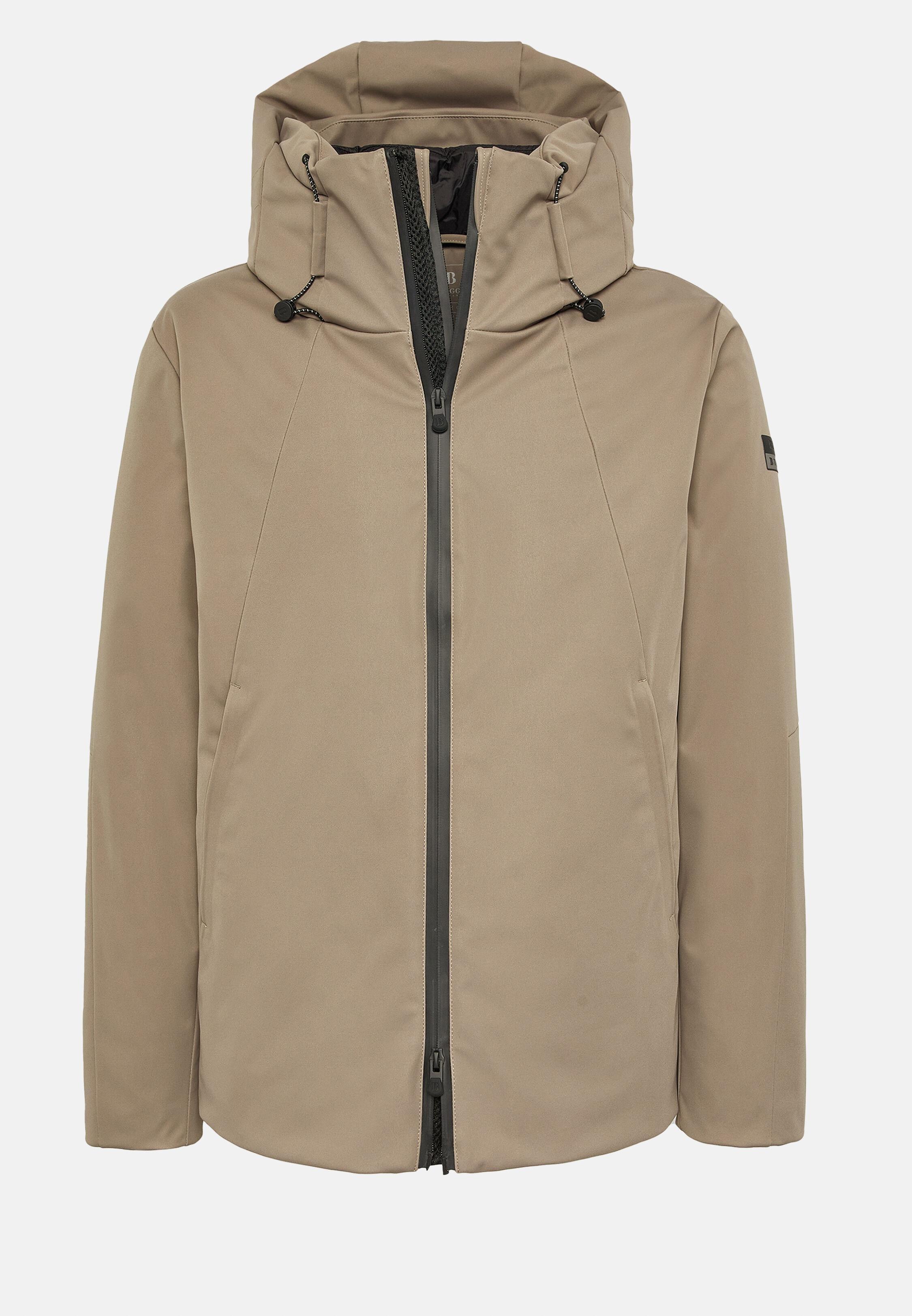 Brown Puffer Jacket, Taupe, large image number 7
