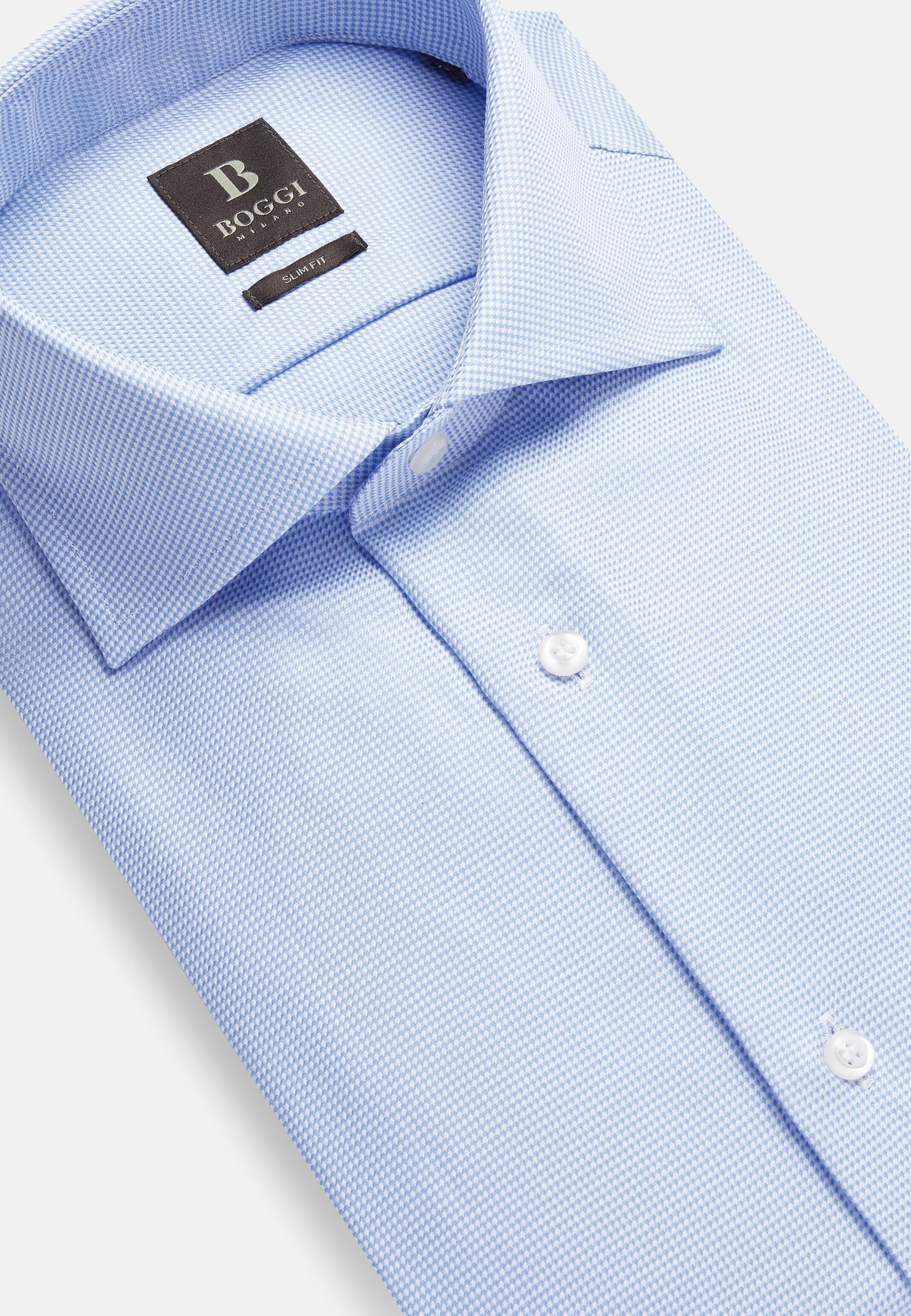 Blue Tailored Formal Shirt, Light Blue, large image number 6