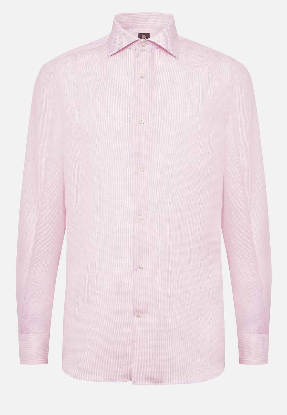 Pink Solid Non-Iron Shirt, Pink, large image number 4