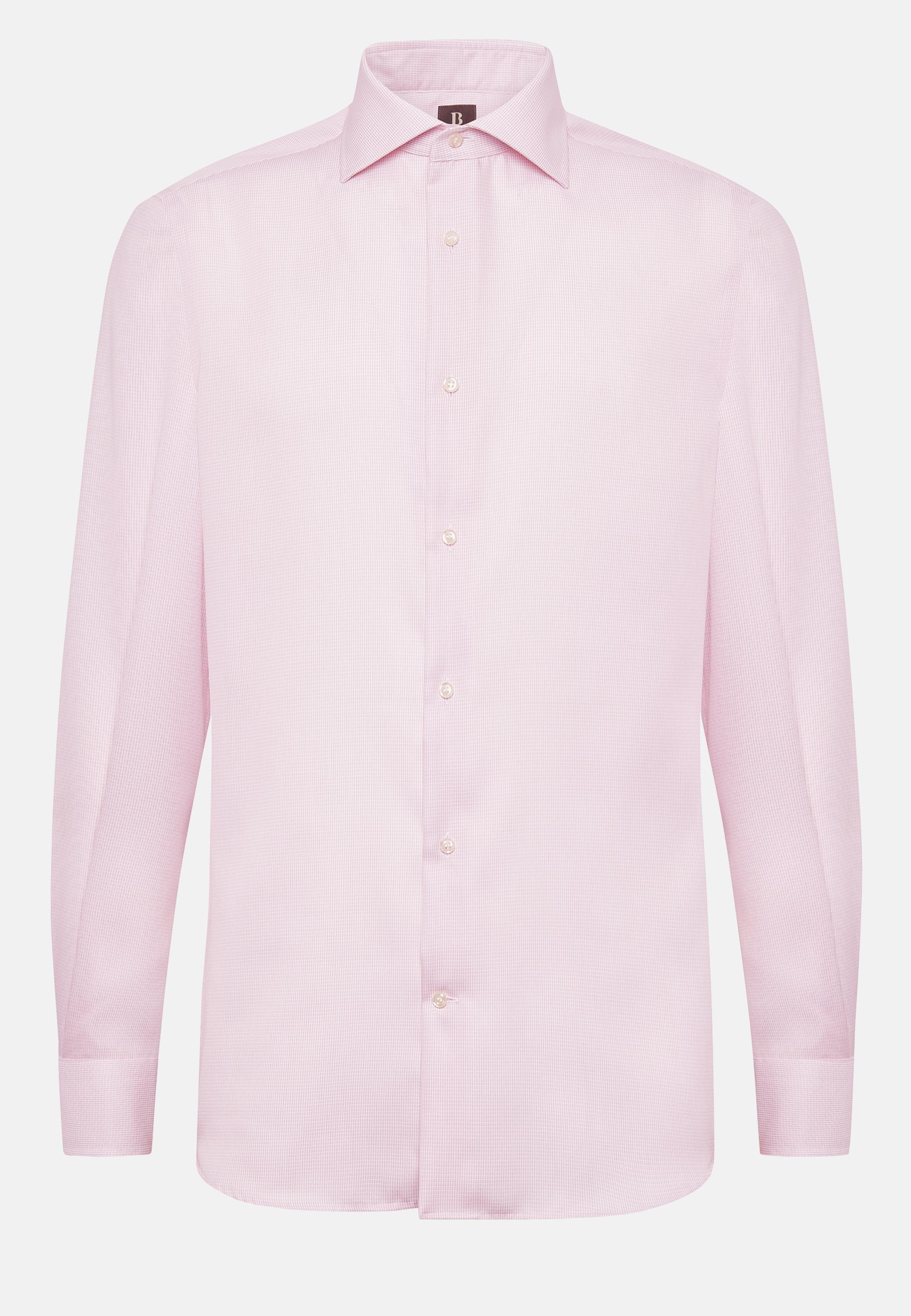 Pink Solid Non-Iron Shirt, Pink, large image number 7