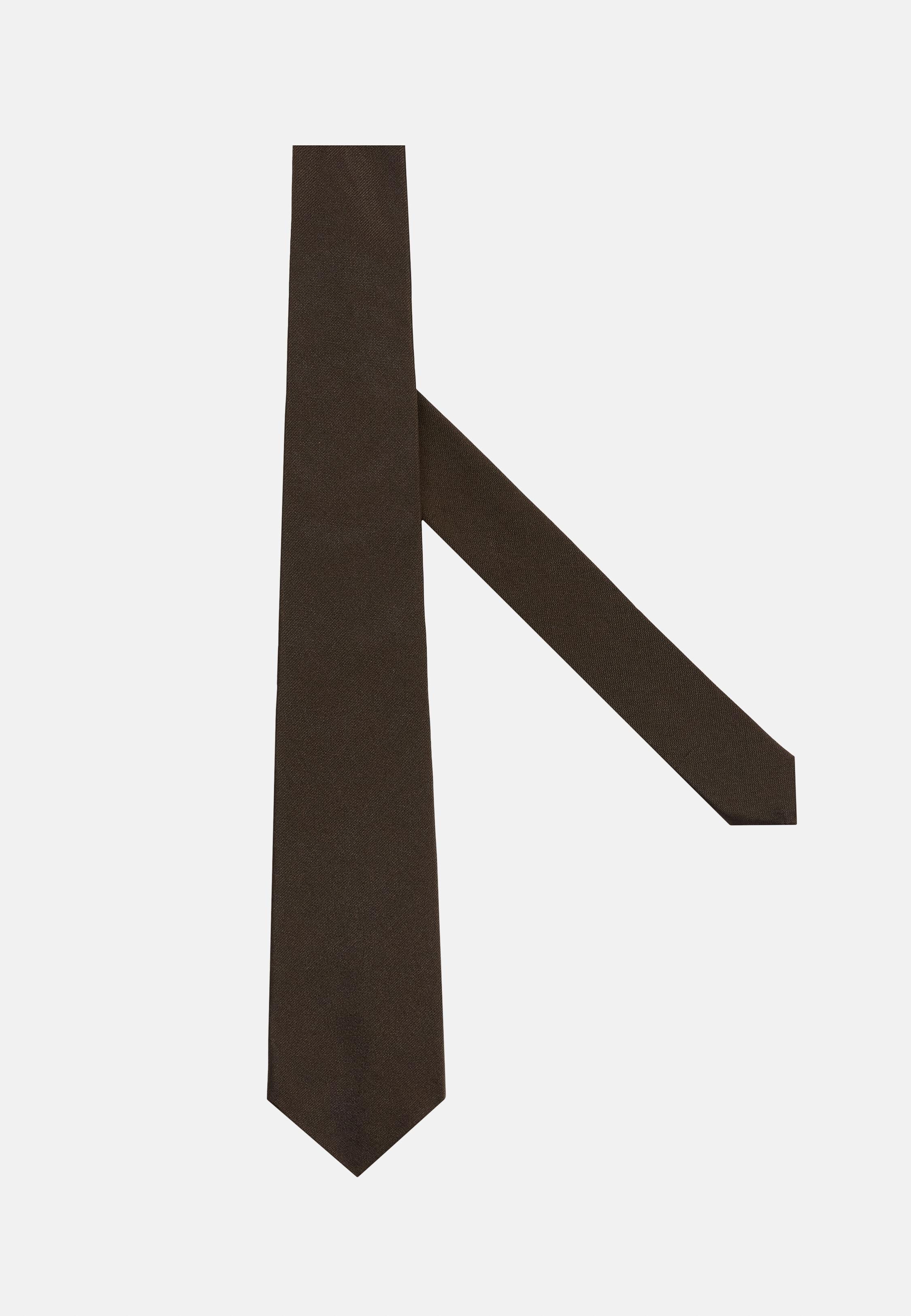Blended Tie, Dark Brown, Dark brown, large image number 2