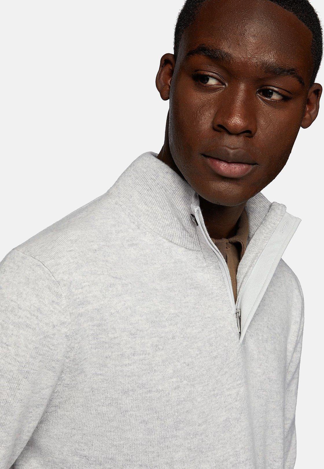 Grey Solid Long Jumper, , large image number 2