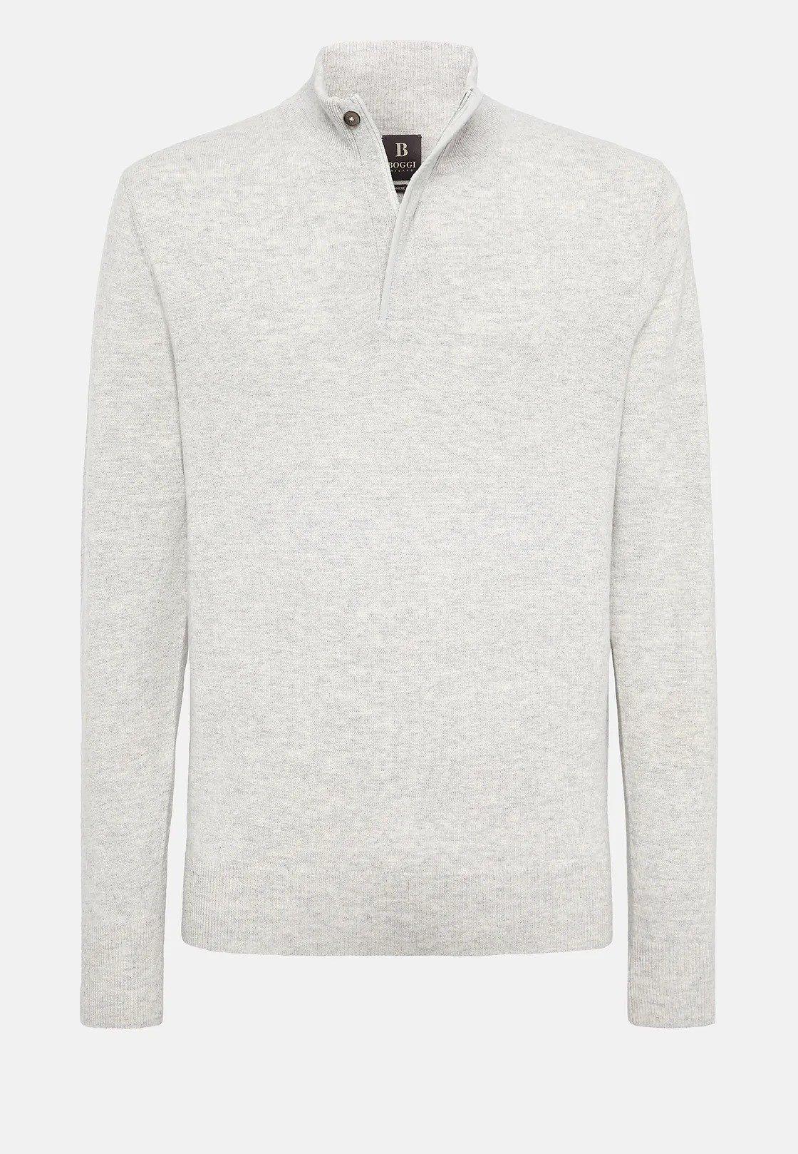 Grey Solid Long Jumper, , large image number 3