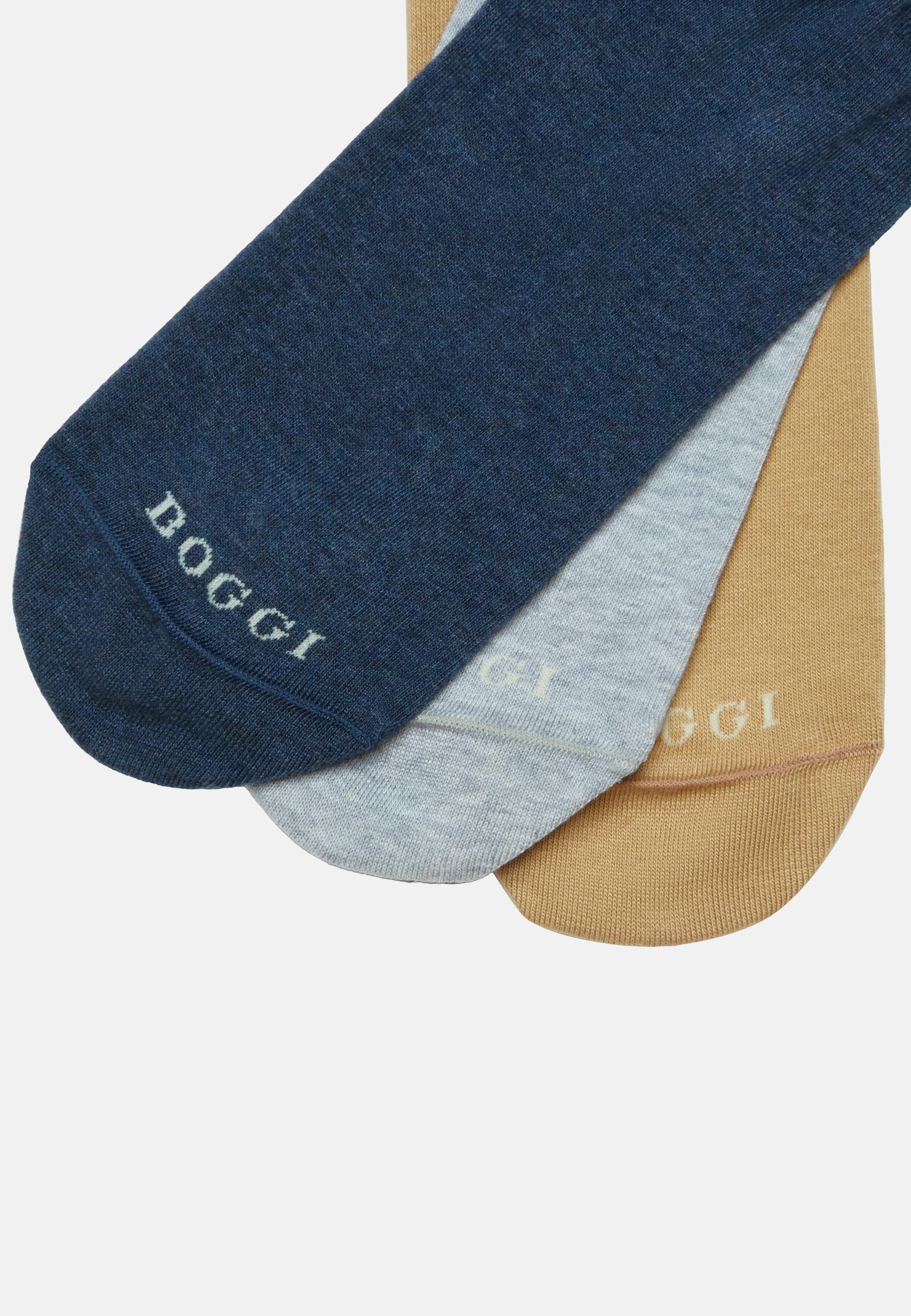 Multicolour Blended Trainer Socks, Multicolor, large image number 0