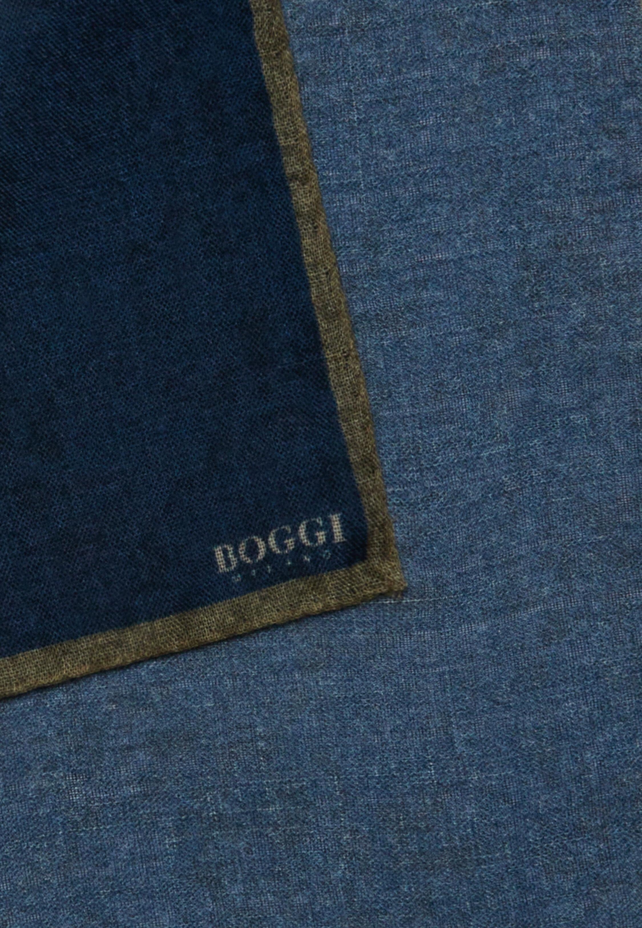 Blue Pocket Square Wool, 3901_NAVY, large image number 1