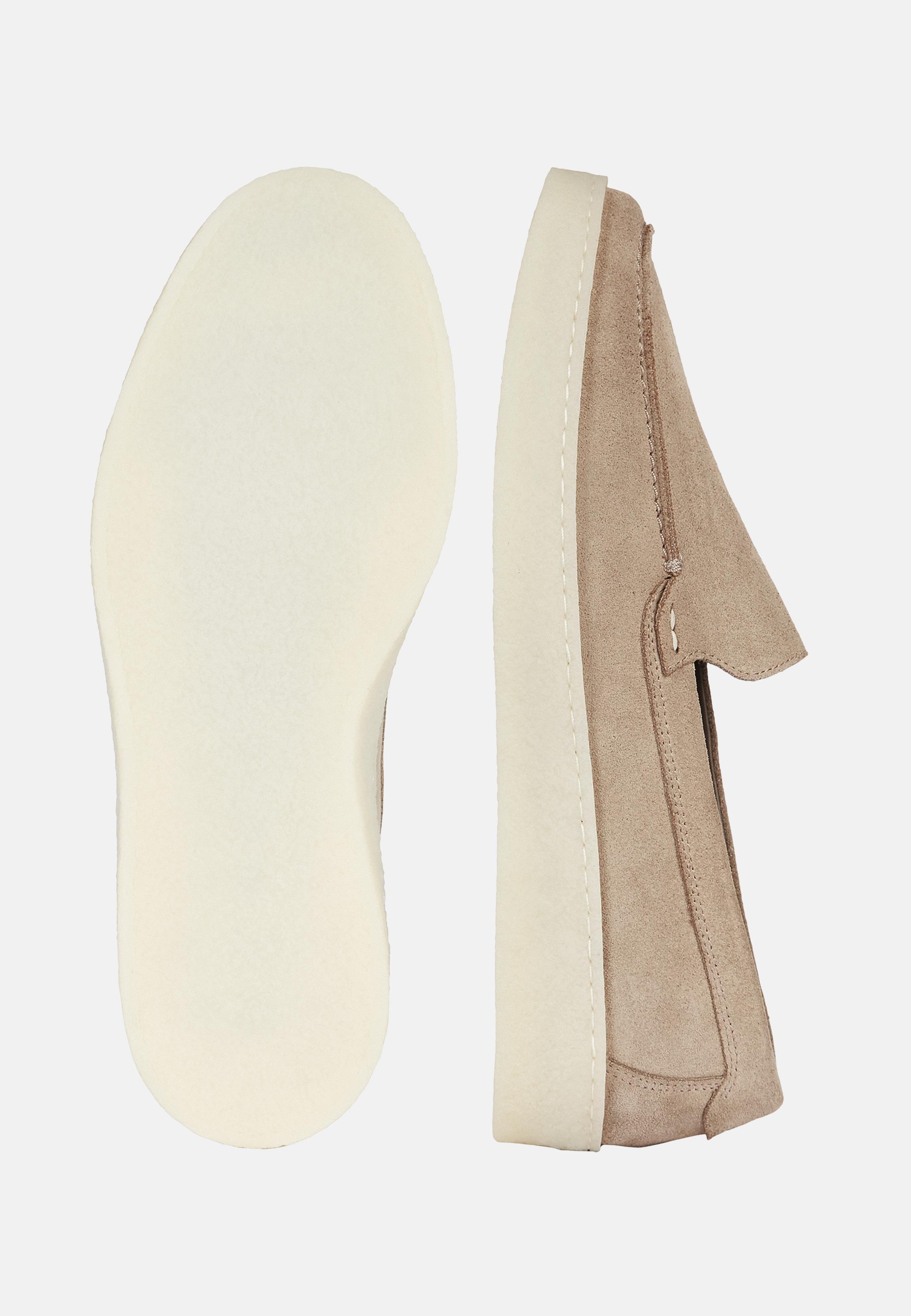 BEIGE Suede Loafers, , large image number 2
