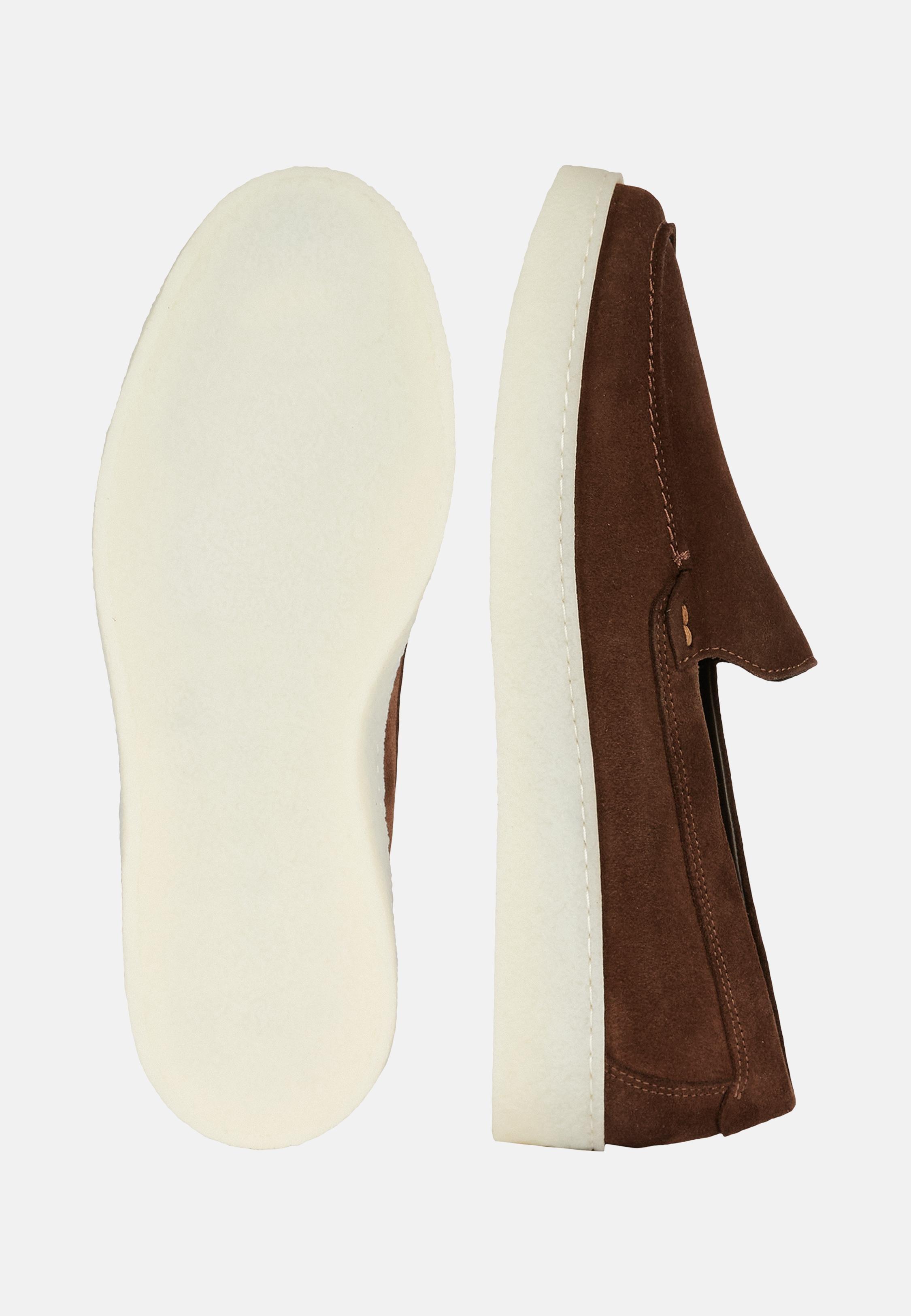 BROWN Suede Loafers, , large image number 2