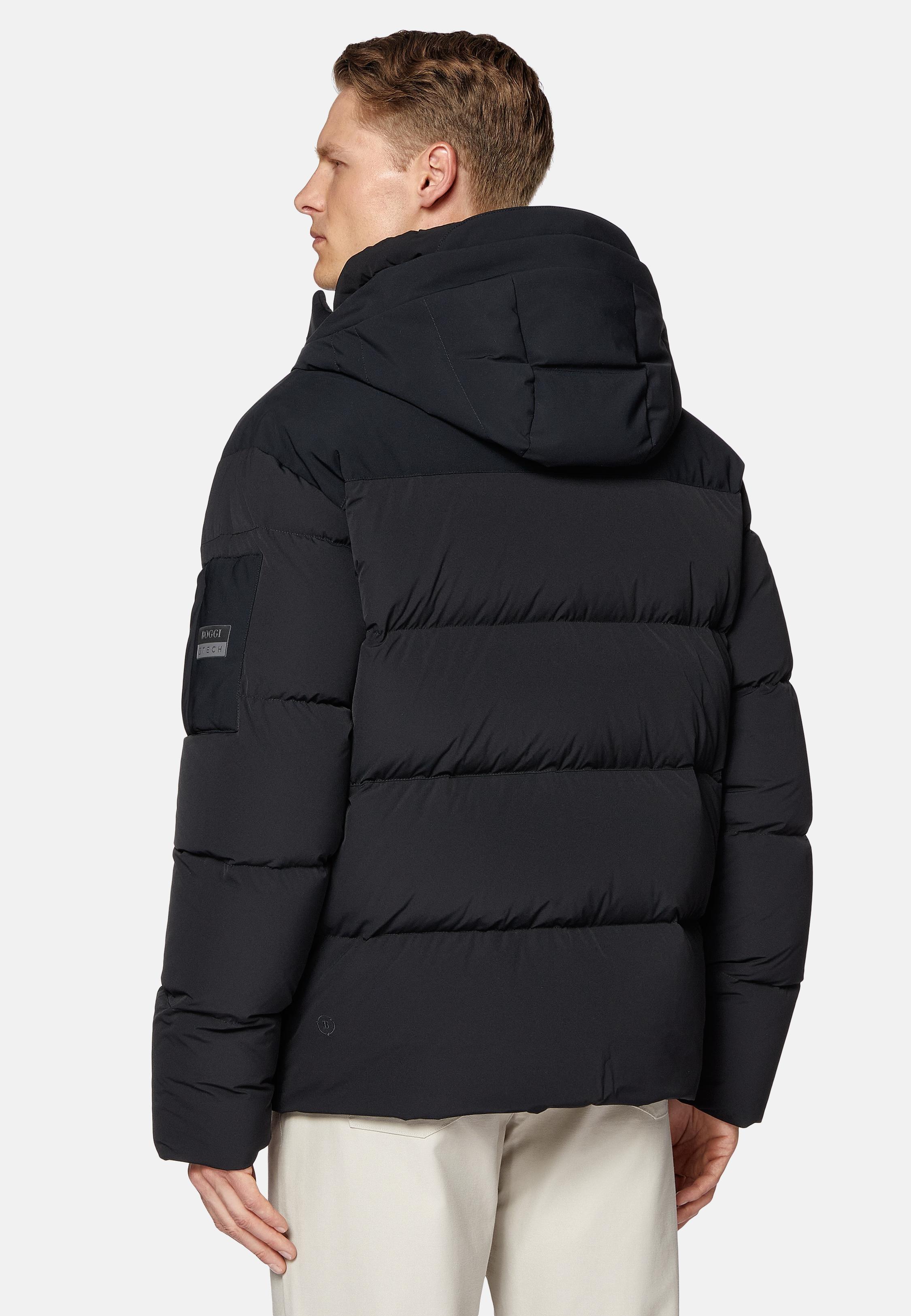 Black B-Tech Bomber Jacket, , large image number 1