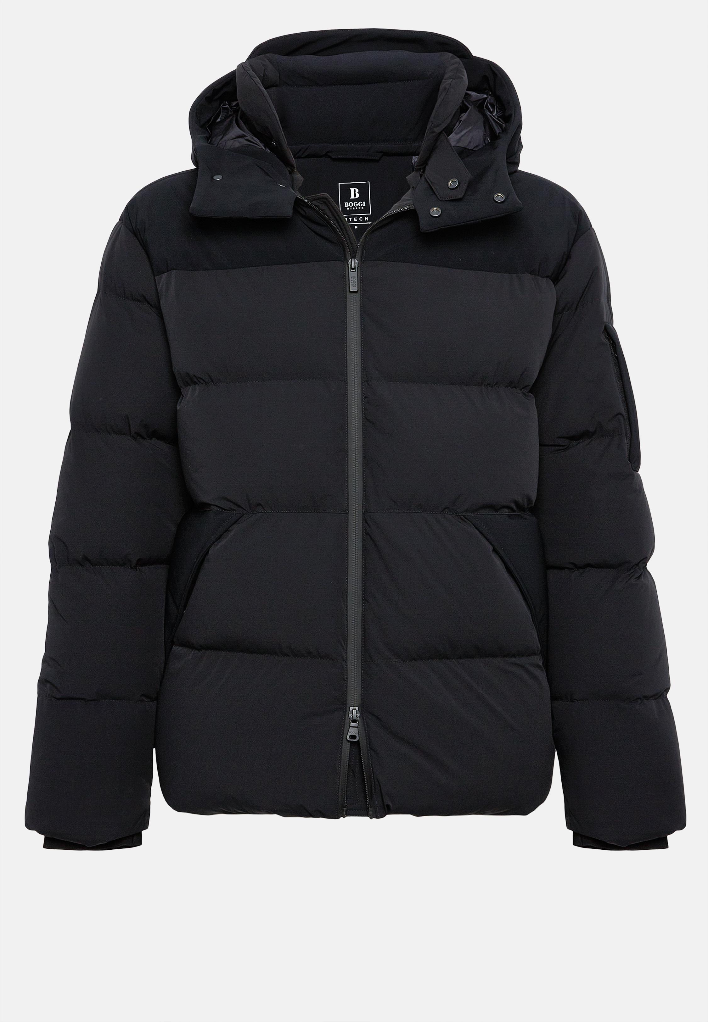 Black B-Tech Bomber Jacket, , large image number 3