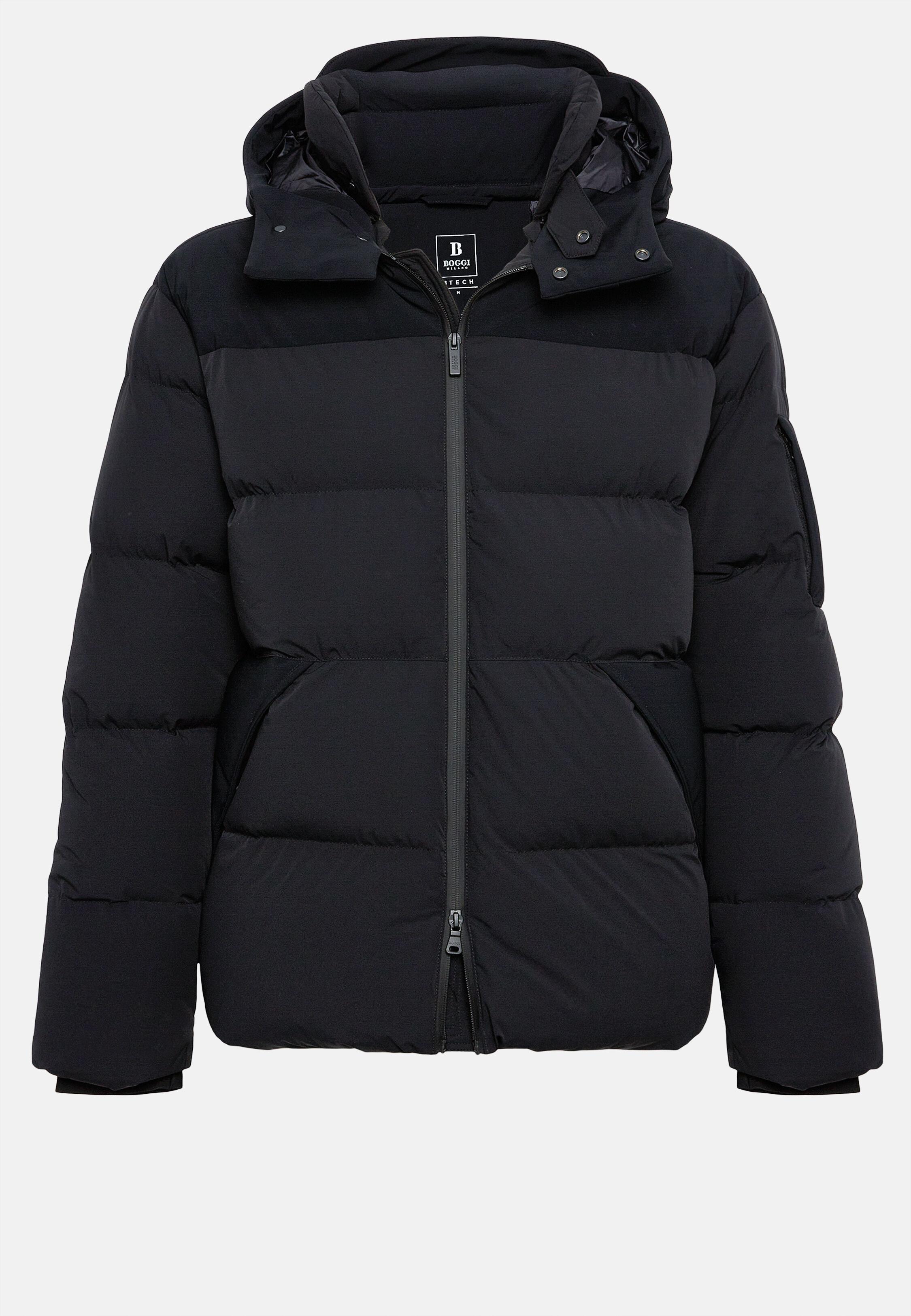 Bomber Jacket B-Tech, Black, Black, large image number 4