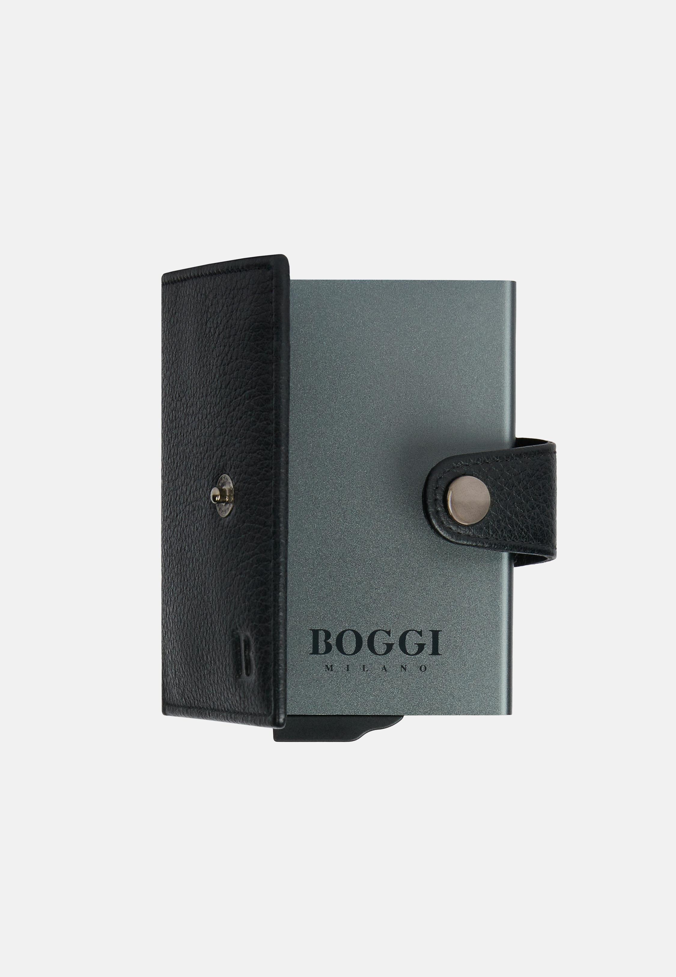 Black Card Case Holder, Black, large image number 0