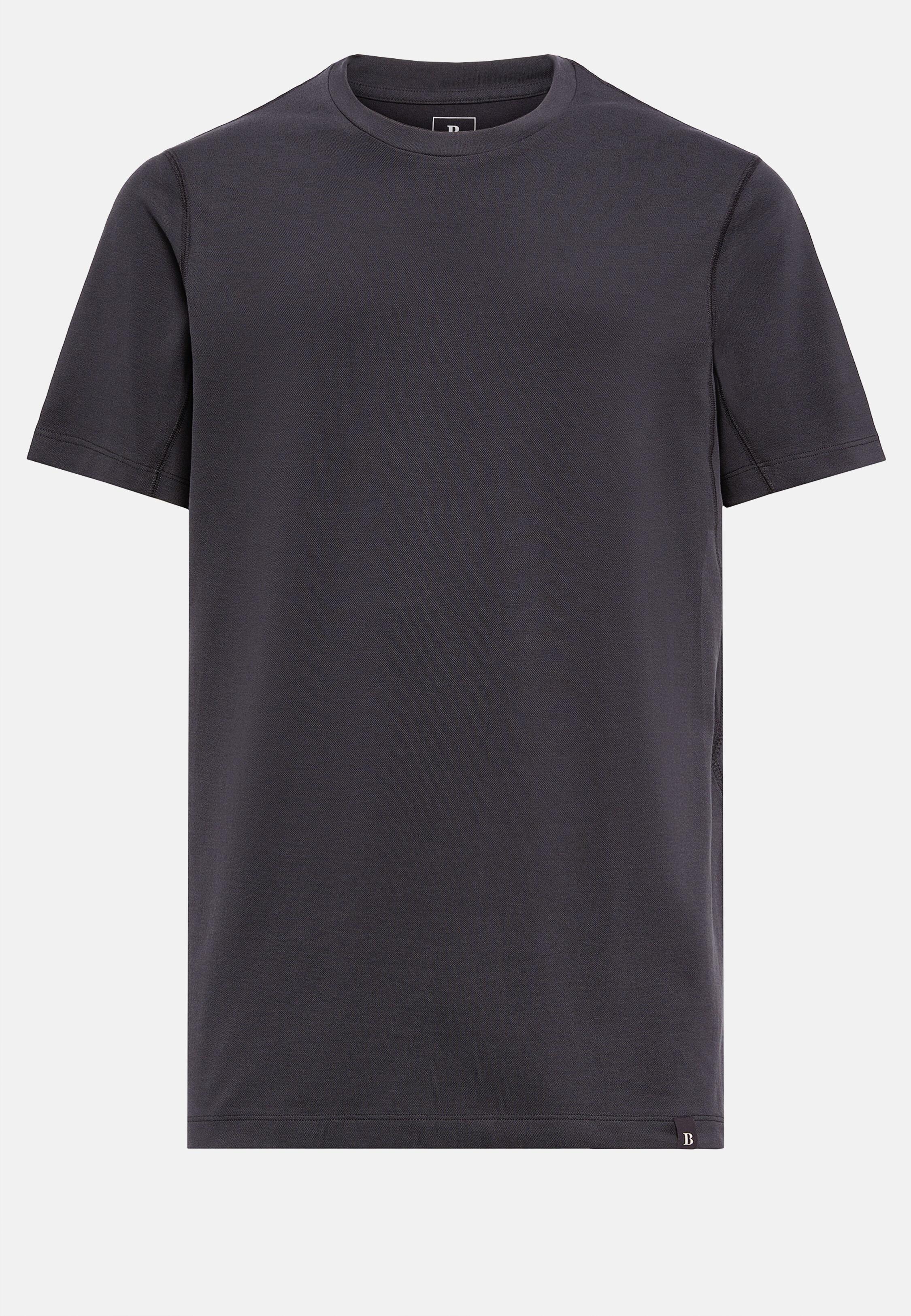 Black High-Performance Pique Polo T-Shirt, 3901_BLAC, large image number 2