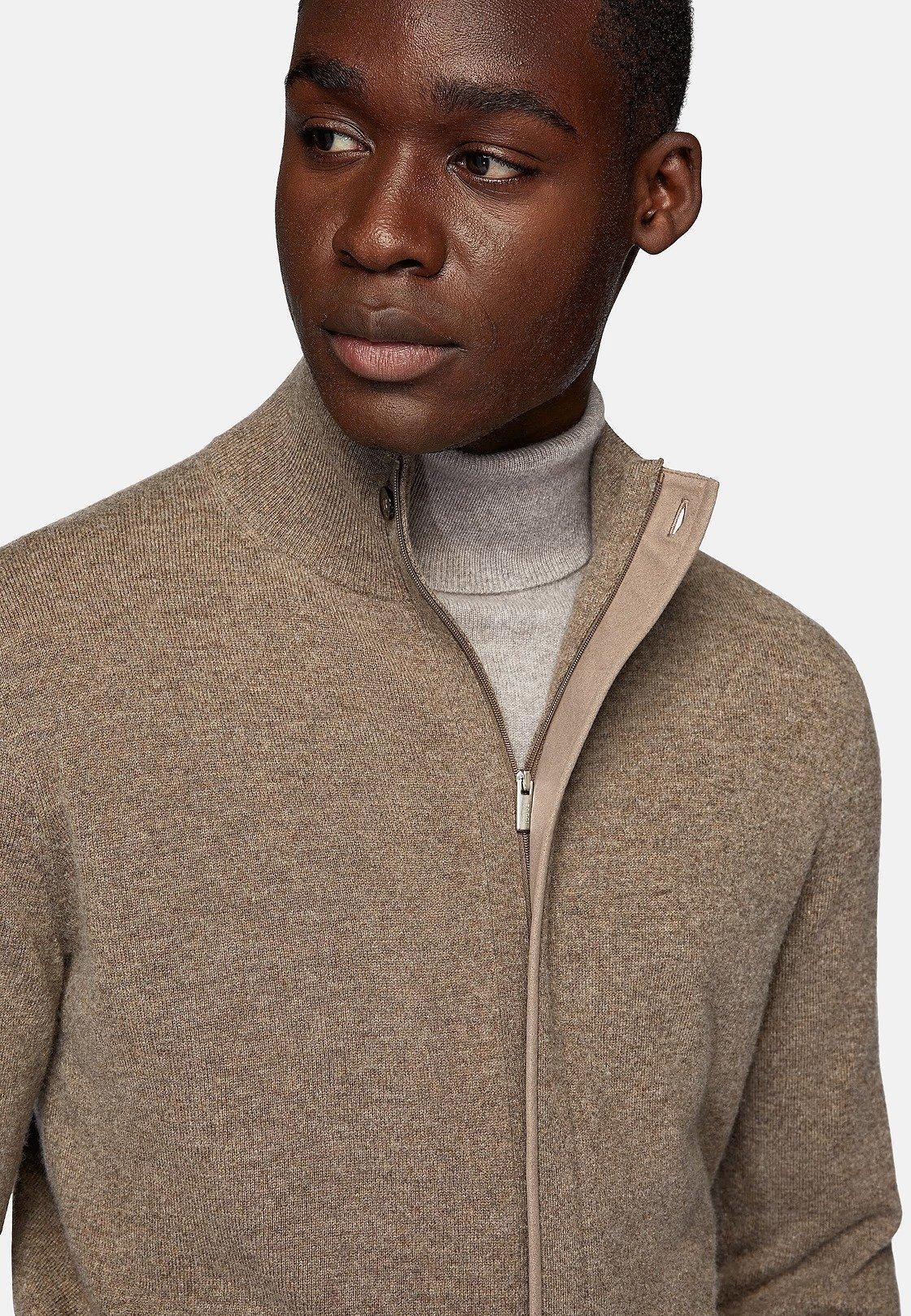 Brown Solid Long Jumper, Brown, large image number 2