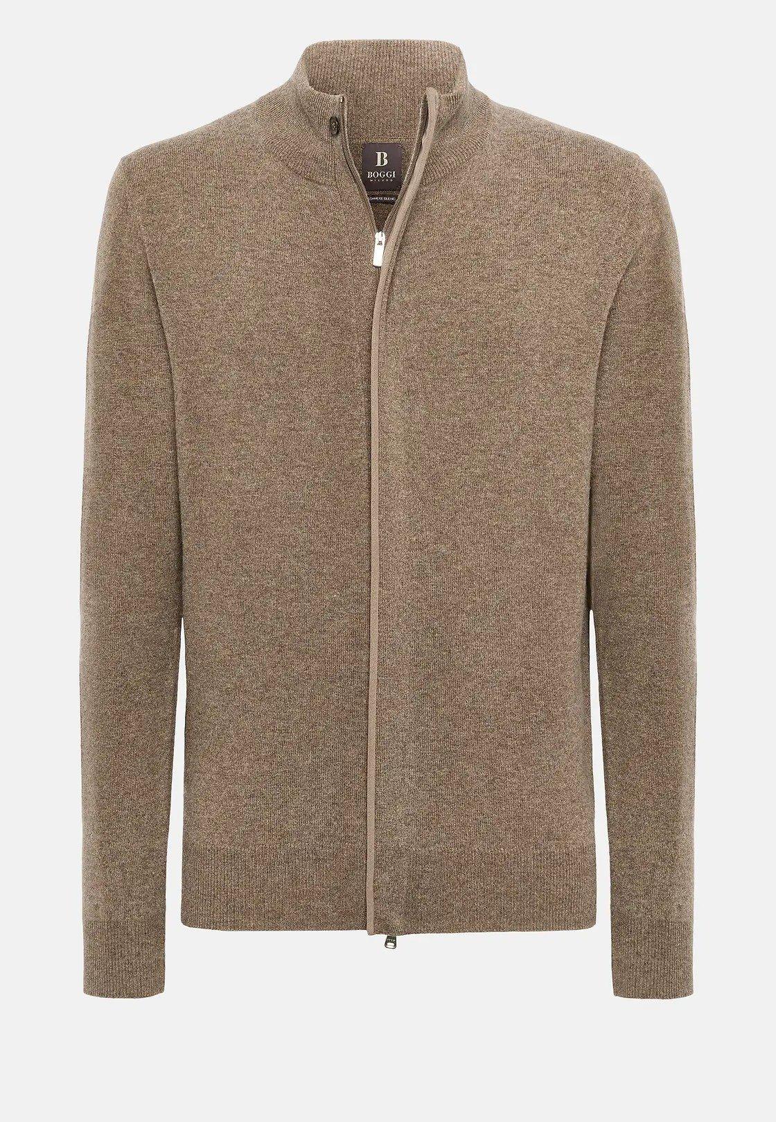 Brown Solid Long Jumper, Brown, large image number 3