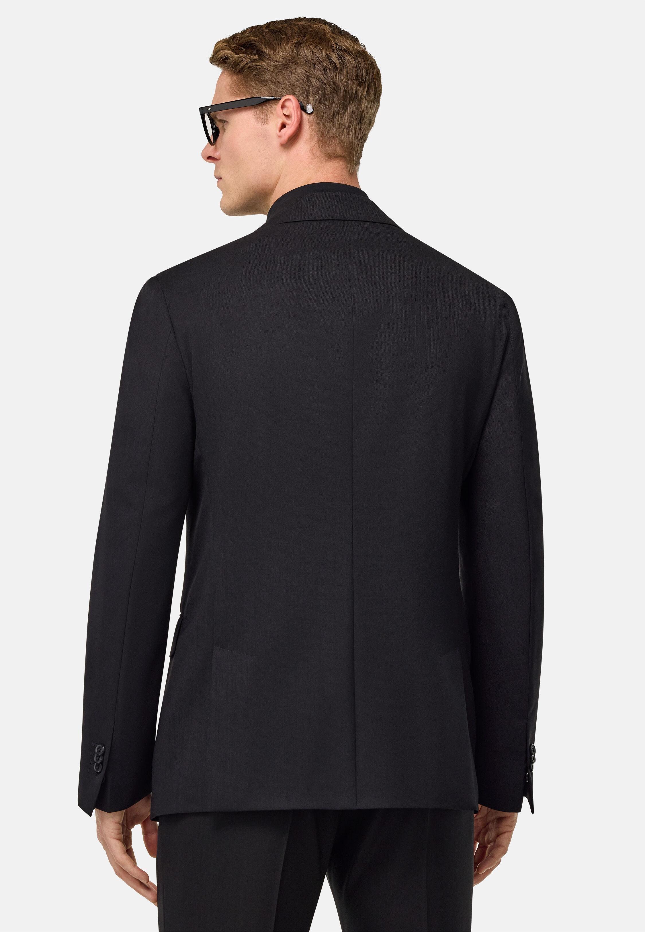 Travel Wool Jacket Black, Black, large image number 1