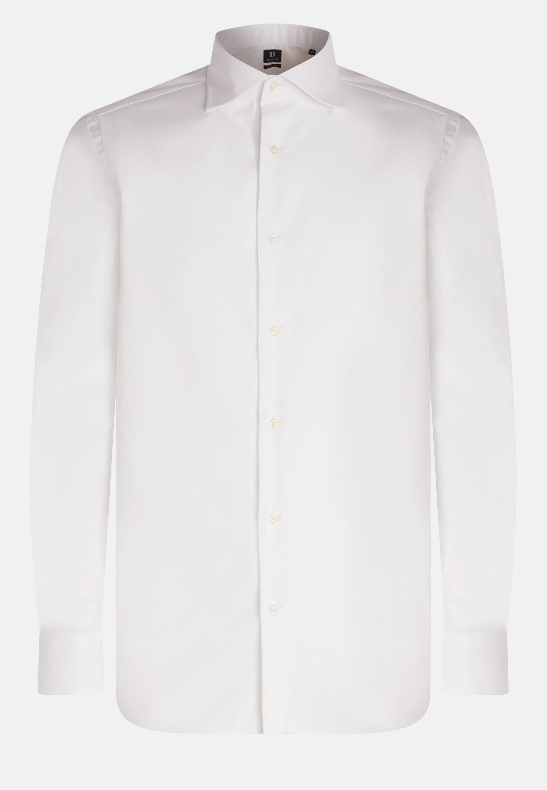 Regular Fit Pinpoint Cotton Shirt White, White, large image number 4