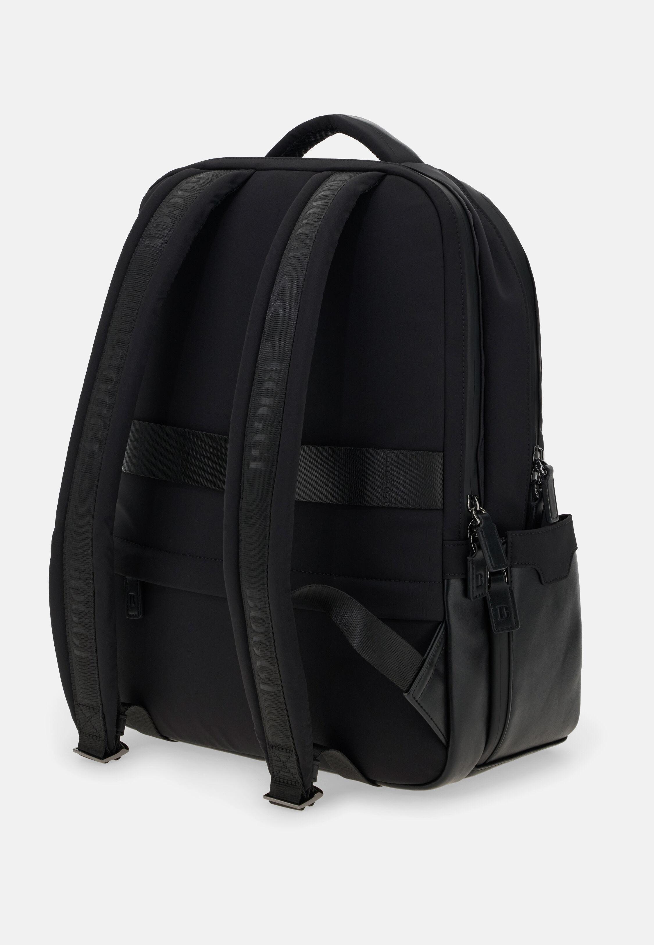 Technical Fabric Rucksack Black, 3901_BLAC, large image number 2