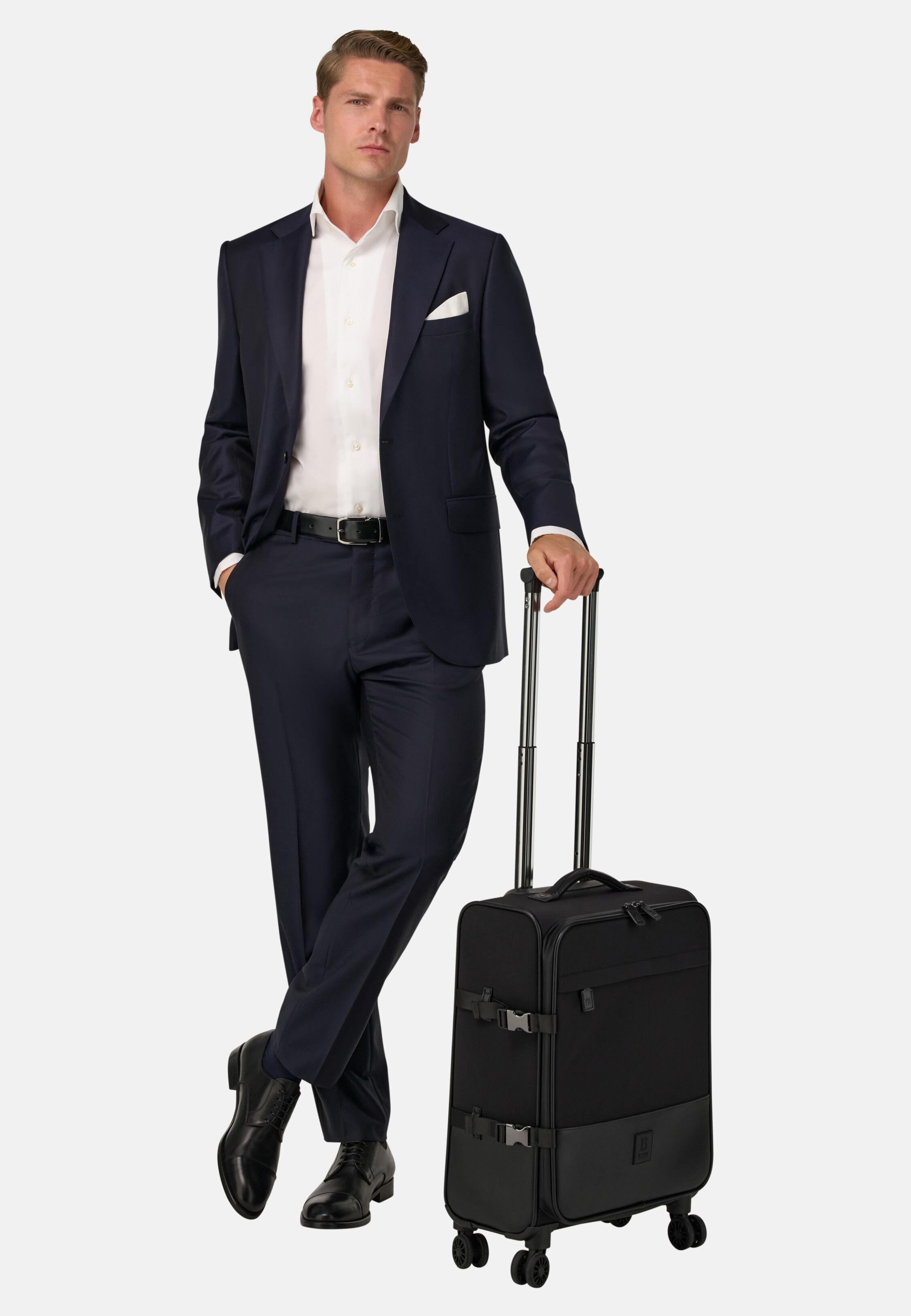 Technical Fabric Trolley Bag Black, 3901_BLAC, large image number 0