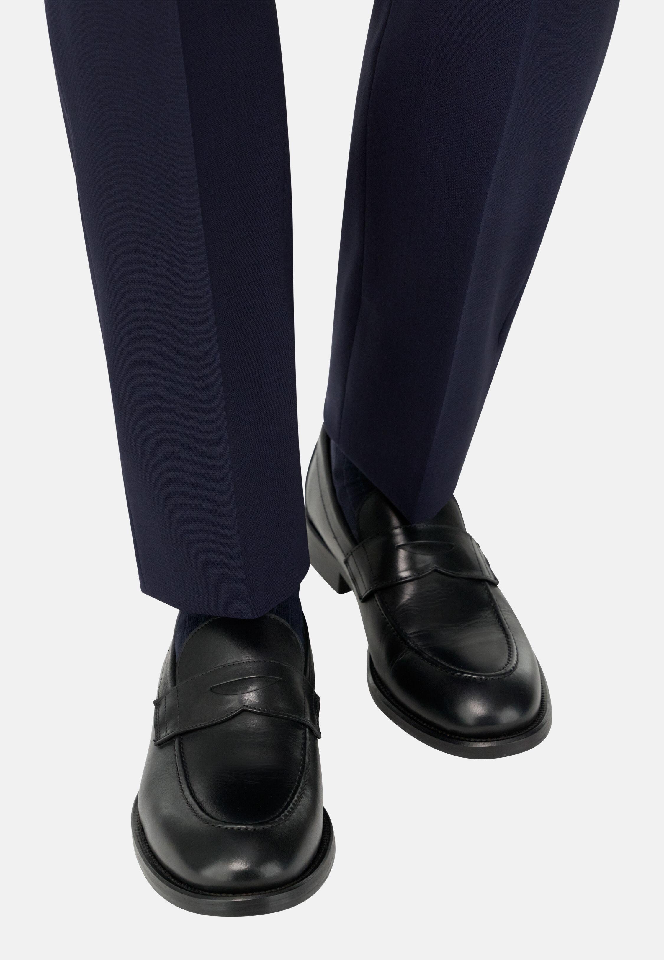 BLAC Leather Loafers, 3901_BLAC, large image number 0