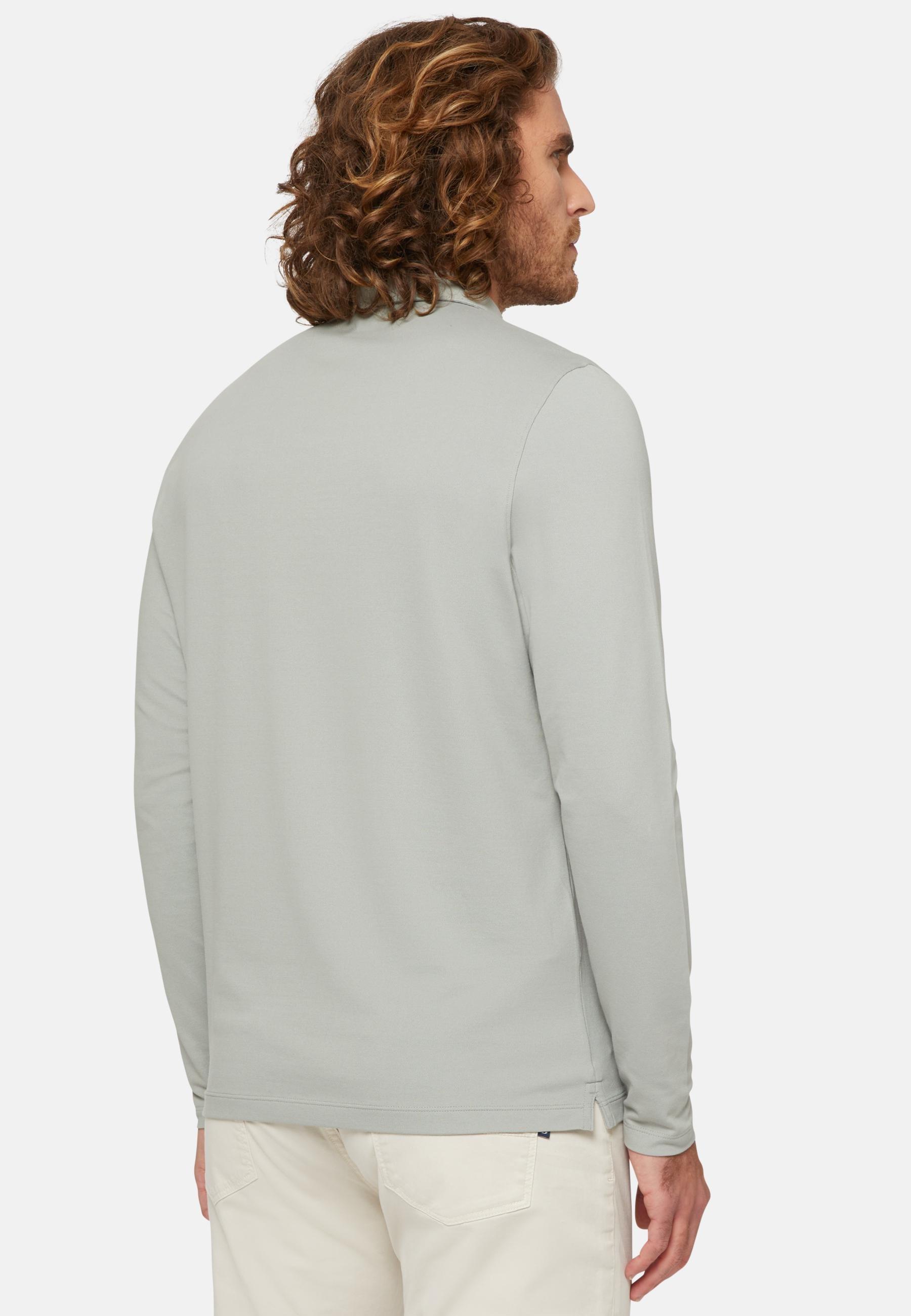 Polo In Sustainable Performance Pique Green, Green, large image number 2