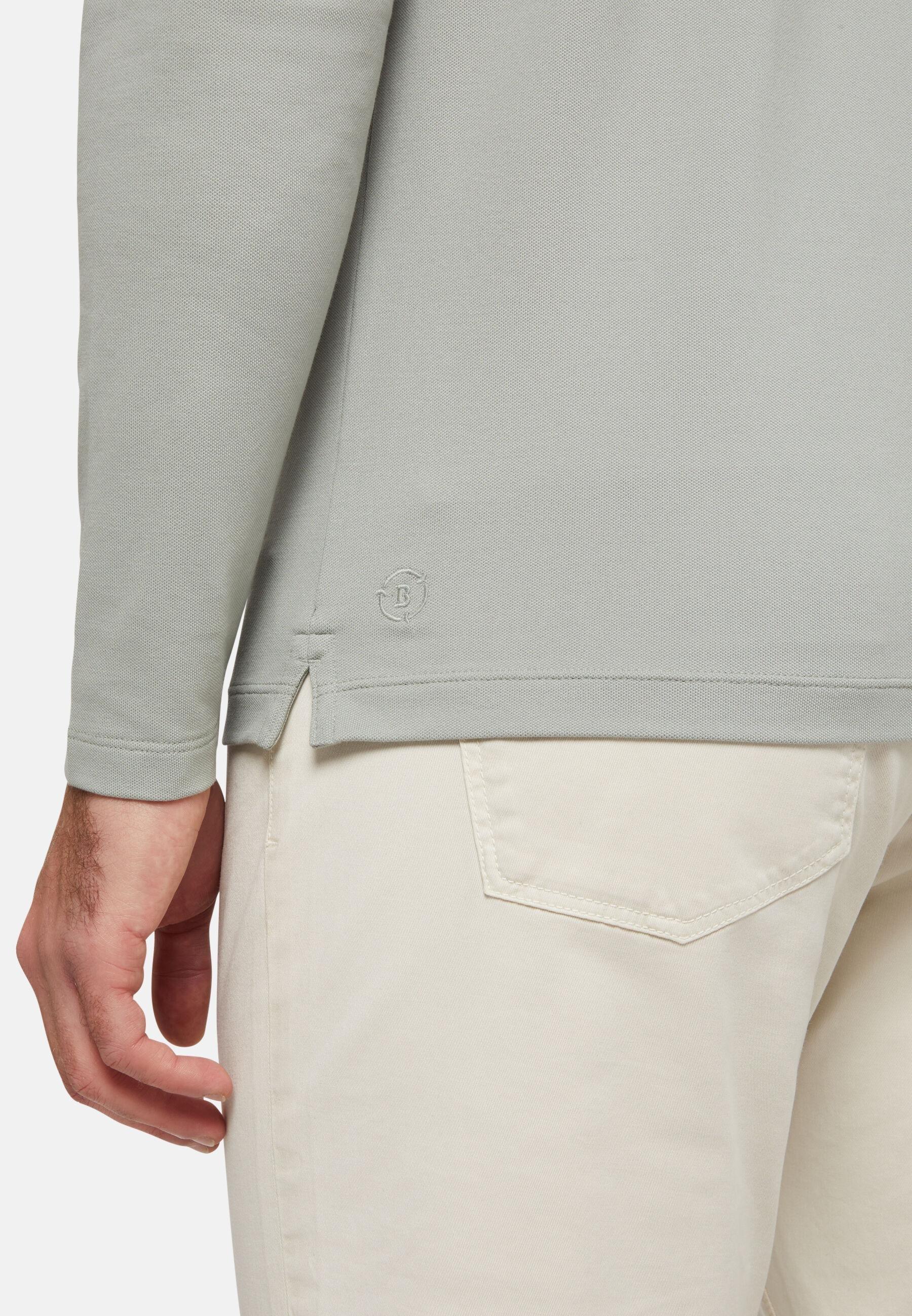 Polo In Sustainable Performance Pique Green, 3901_GREE, large image number 4