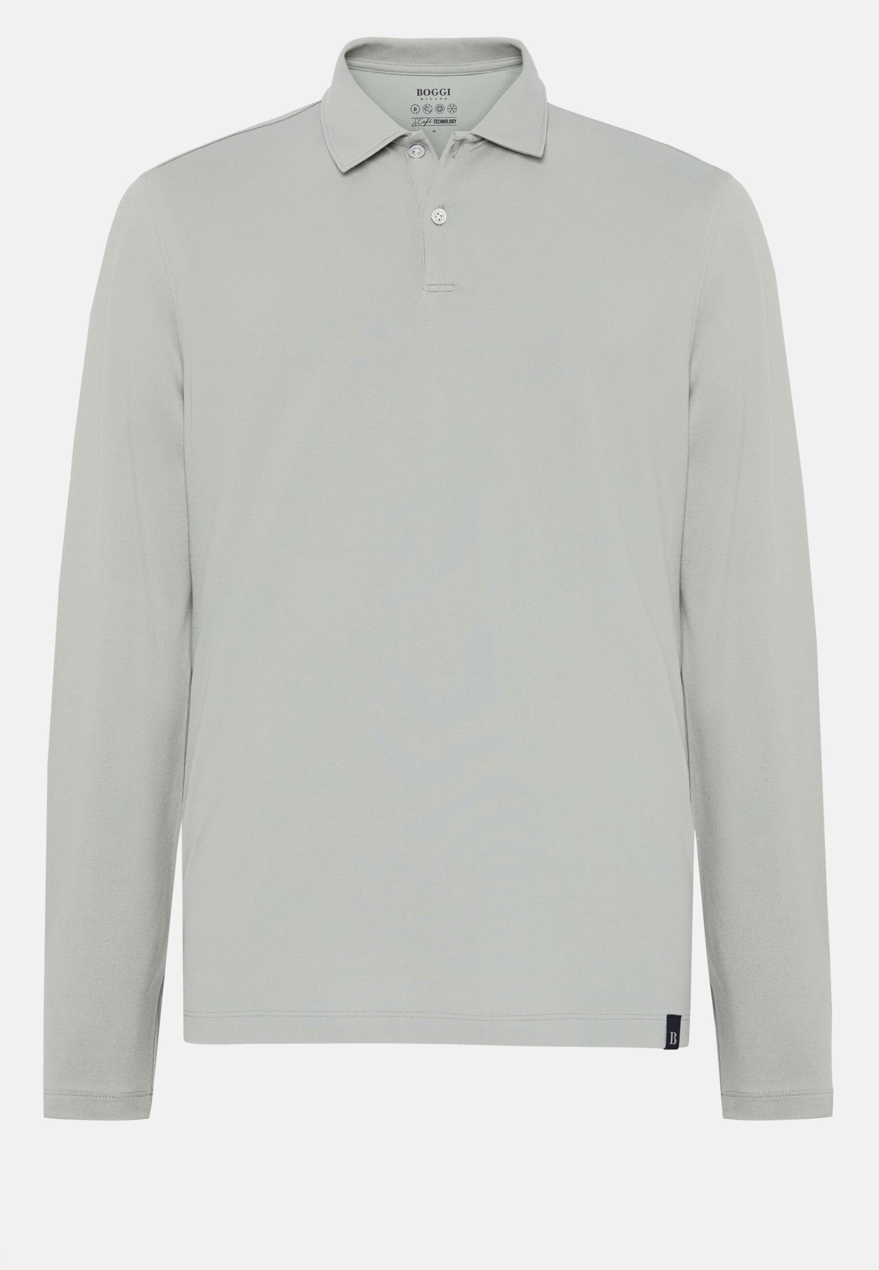 Polo In Sustainable Performance Pique Green, 3901_GREE, large image number 7