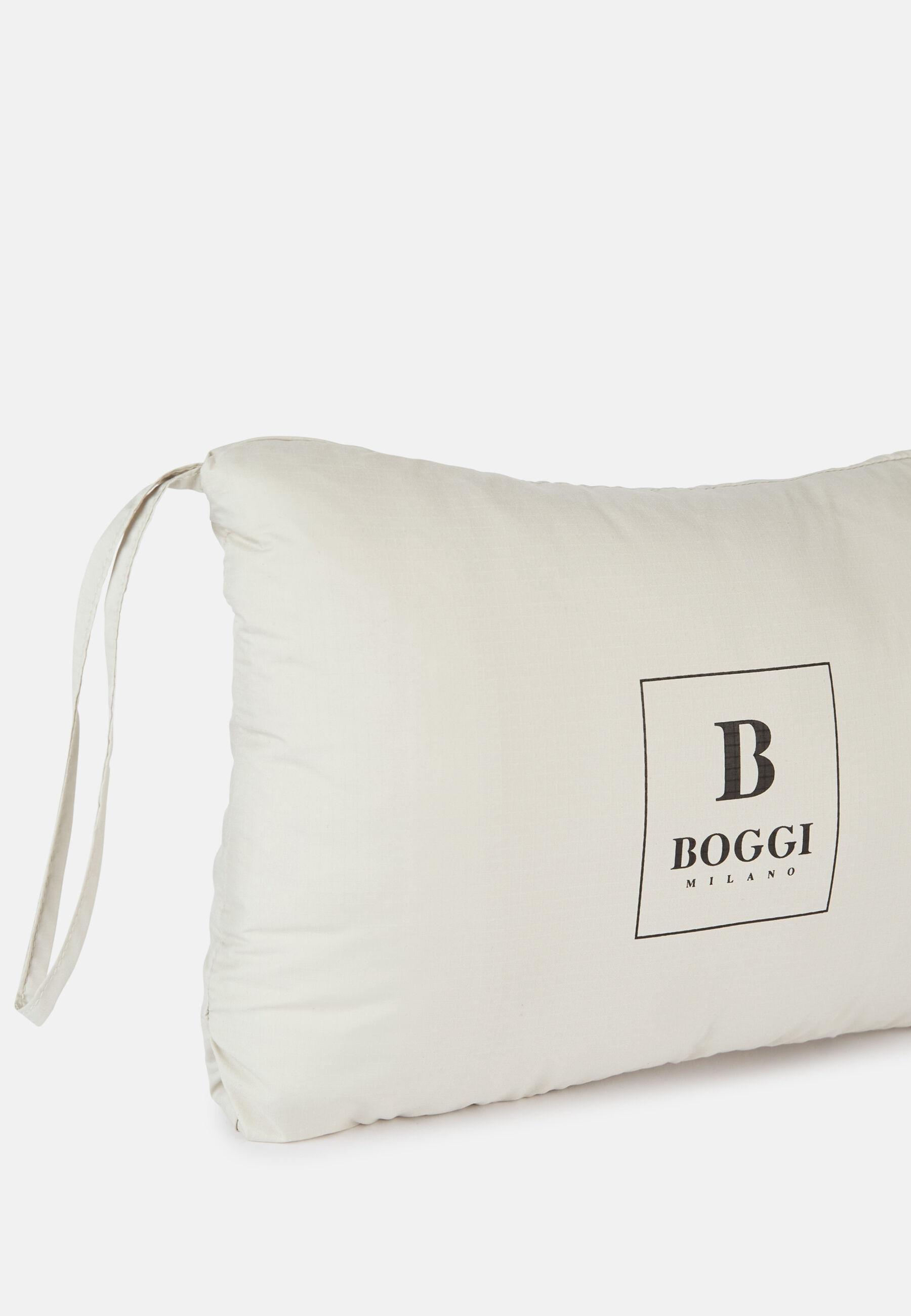 Goose Down Recycled Fabric Waistcoat Beige, Sand, large image number 7