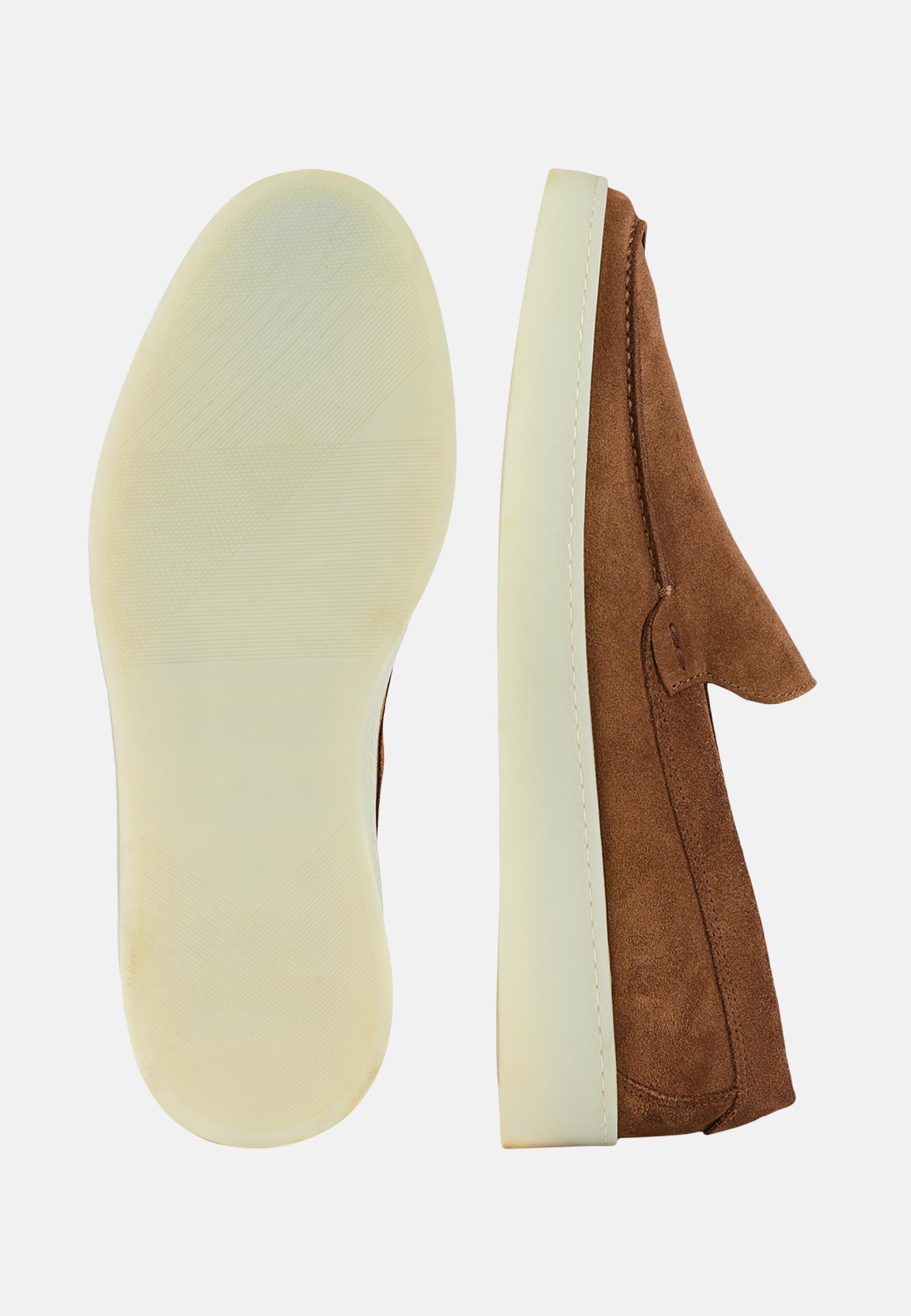 Suede Loafers Brown, Brown, large image number 2