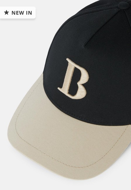 Boggi Milano - Black Embroidered Baseball Cap