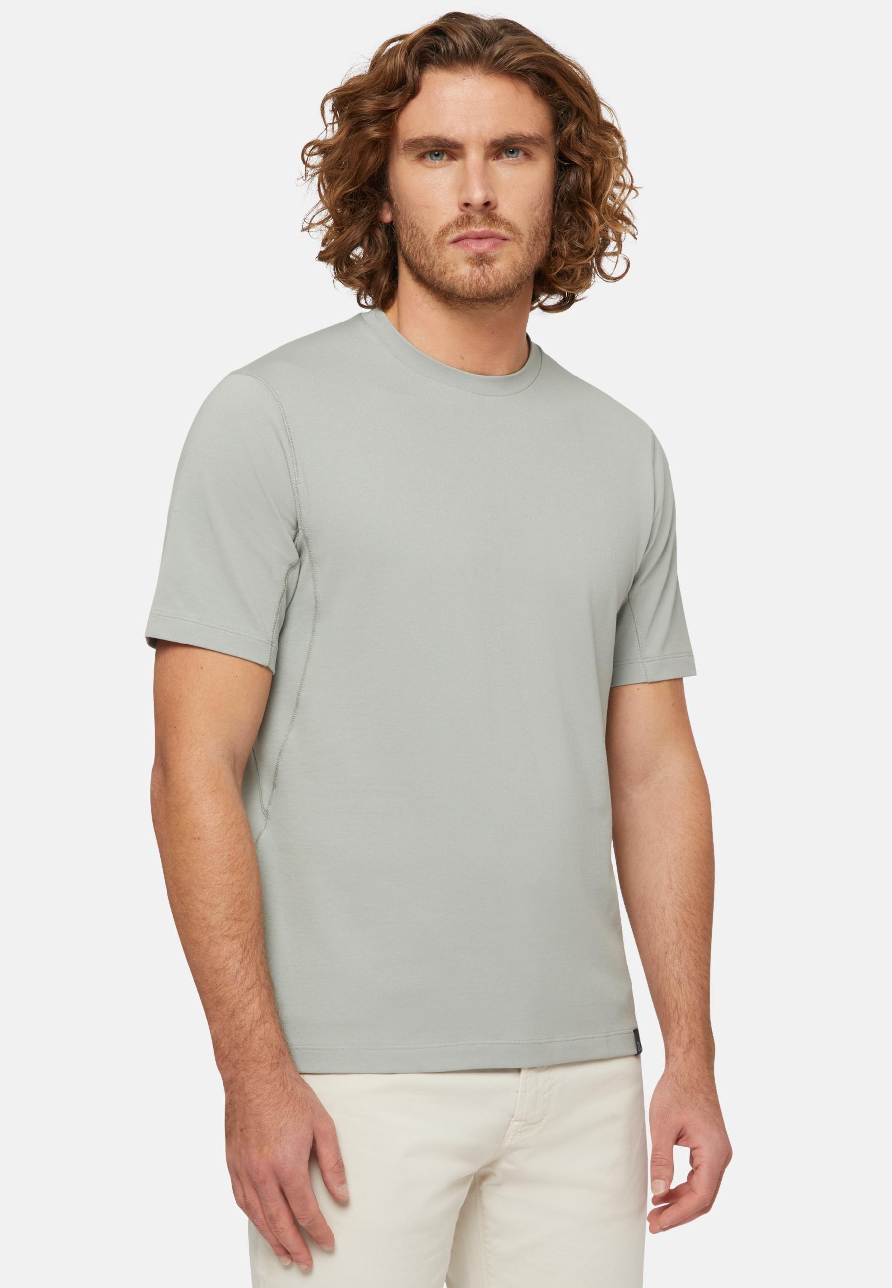 T-Shirt In Sustainable Performance Pique Green, , large image number 0