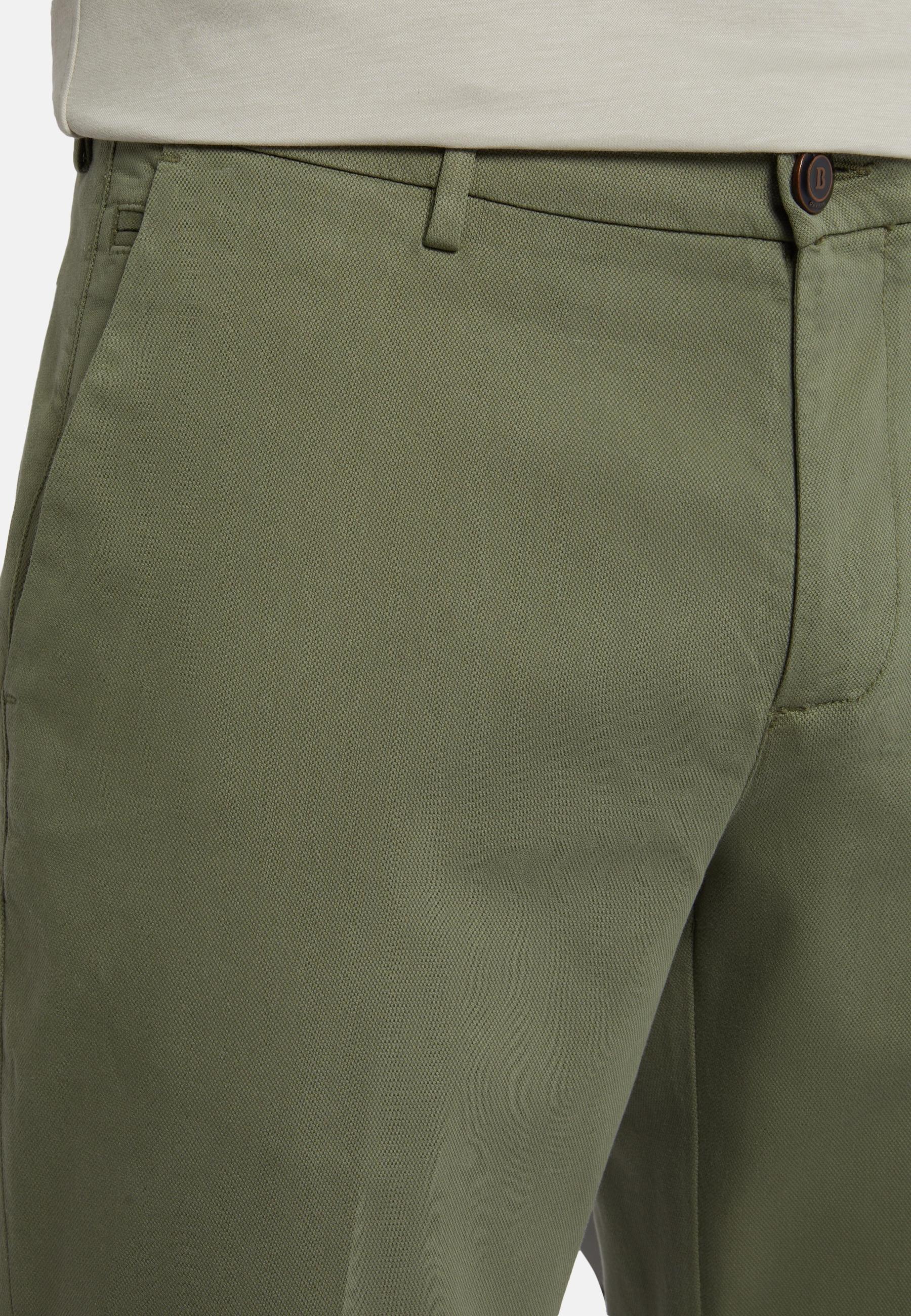 Boggi Milano - Green Stretch Cotton Tencel Jeans