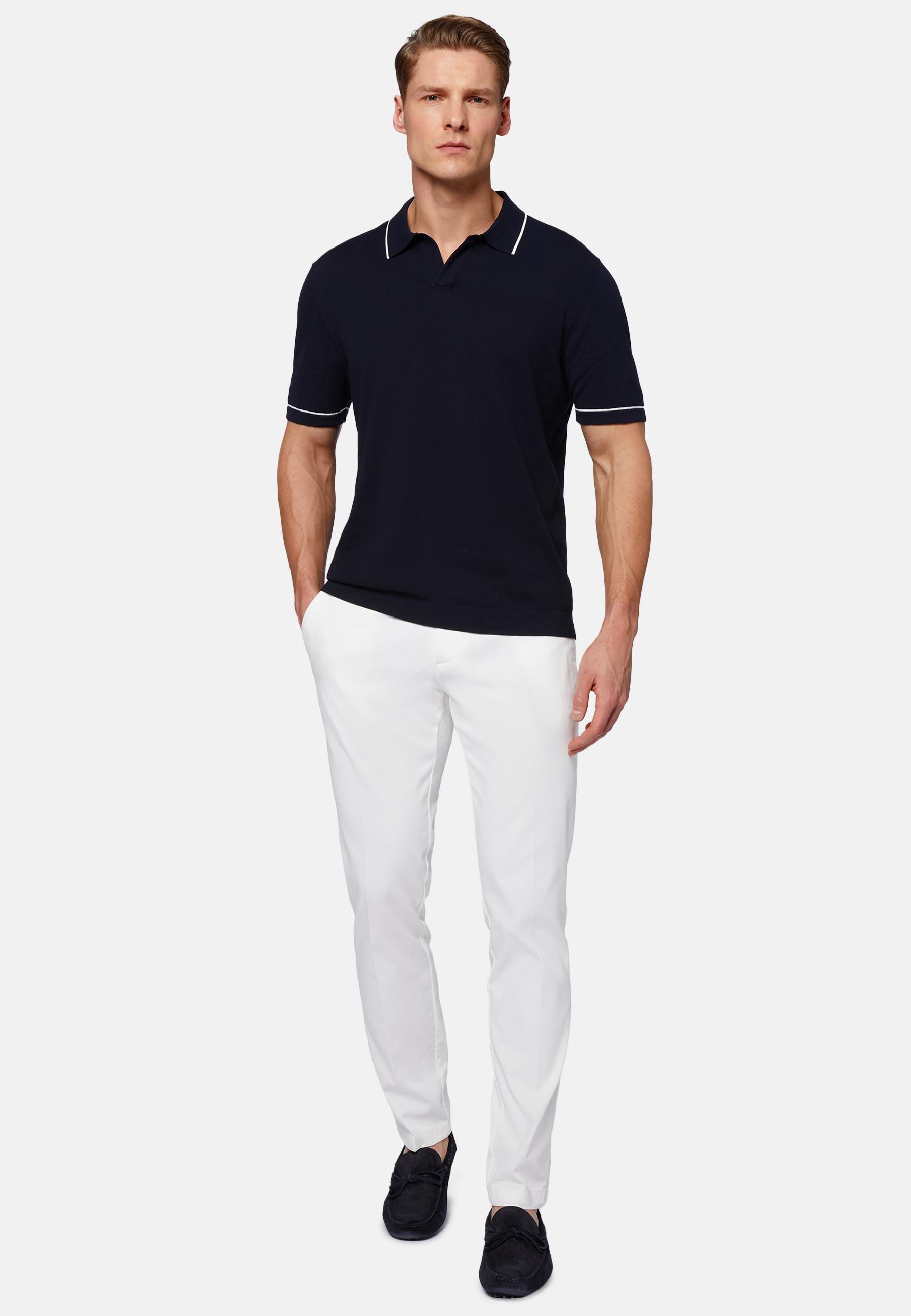 Stretch Trousers White, White, large image number 1