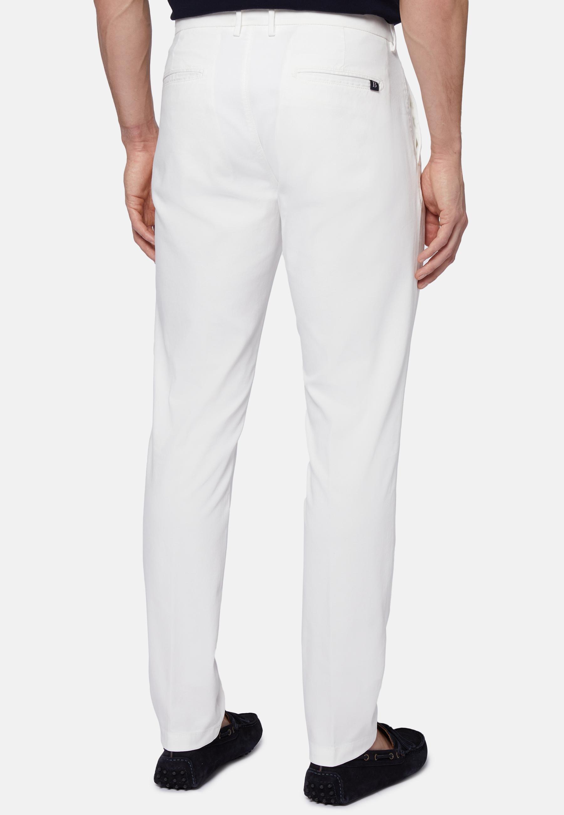 Stretch Trousers White, White, large image number 2