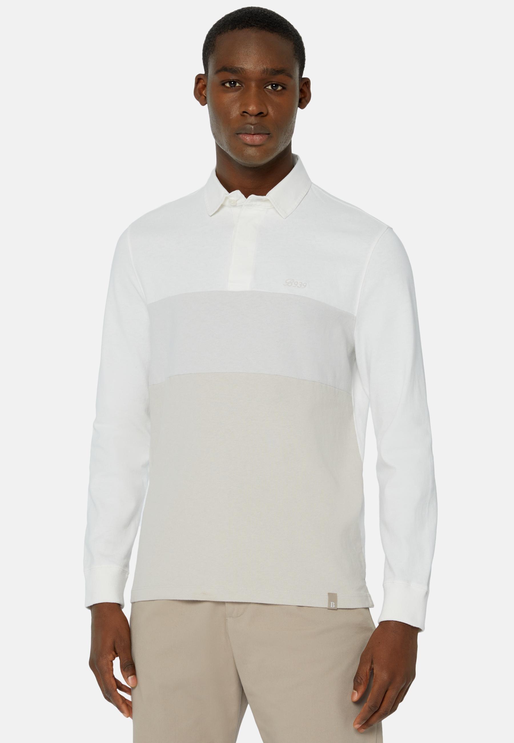 Cotton Polo Shirt Beige, , large image number 0
