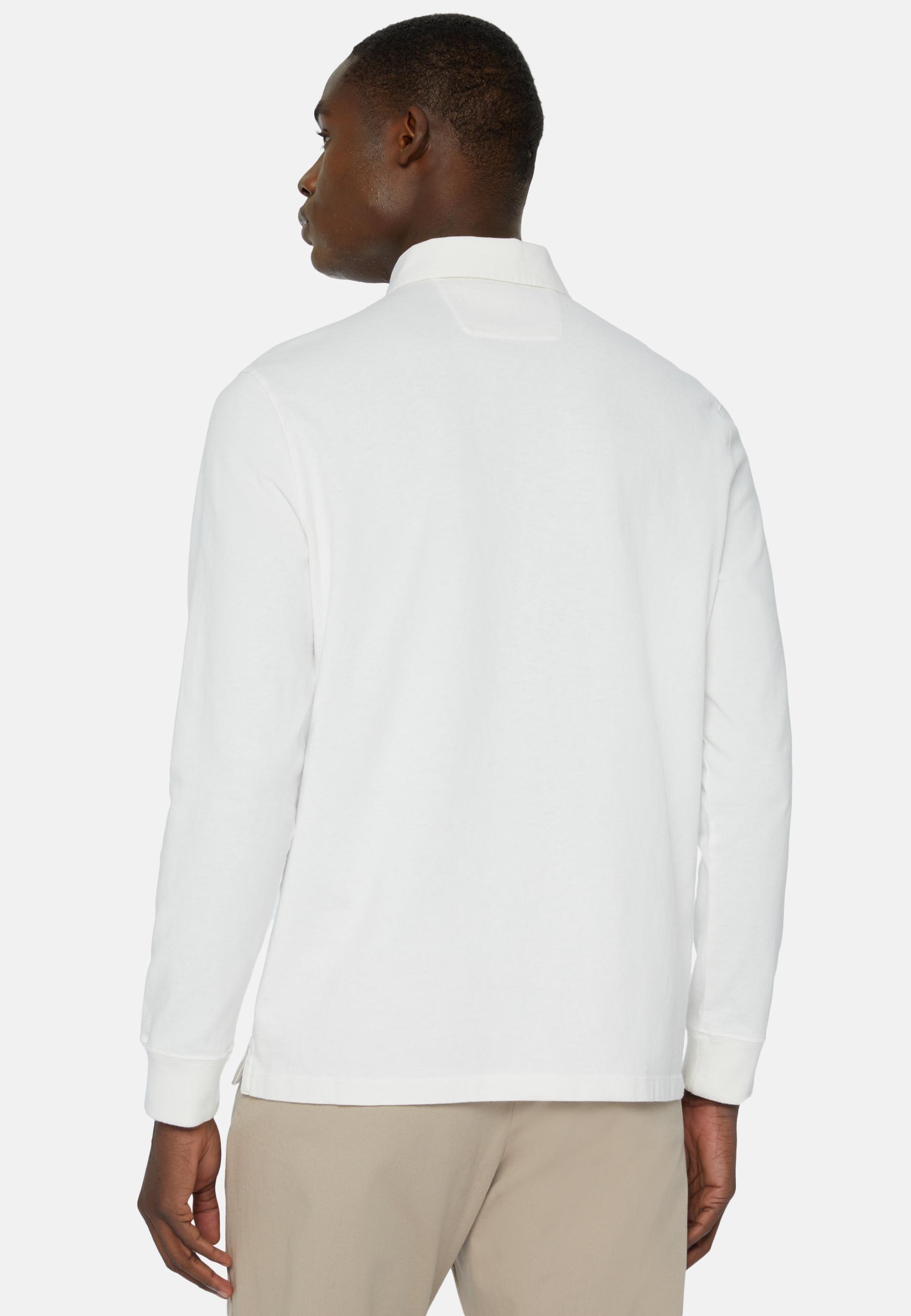 Cotton Polo Shirt Beige, , large image number 2