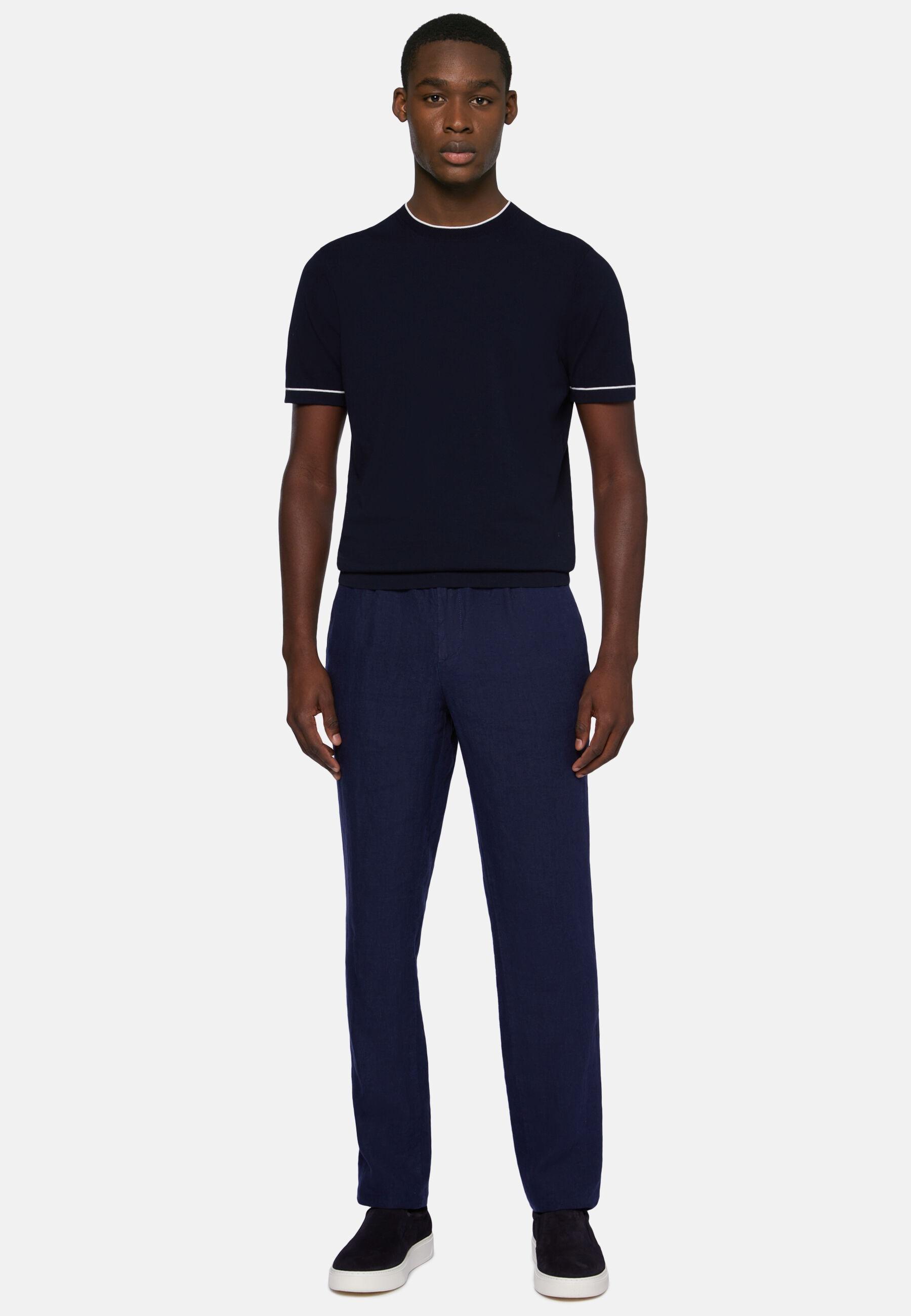 Green Aria Suede Moccasins, Navy blue, medium