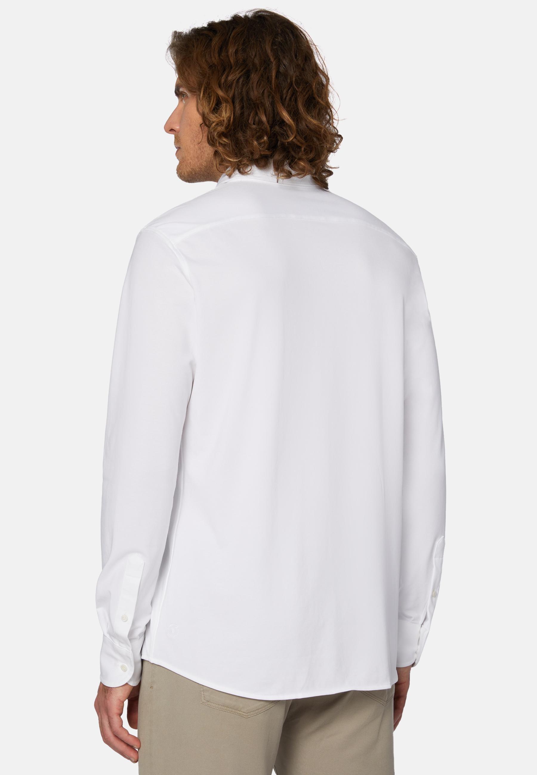 Performance Pique Polo Shirt White, White, large image number 4