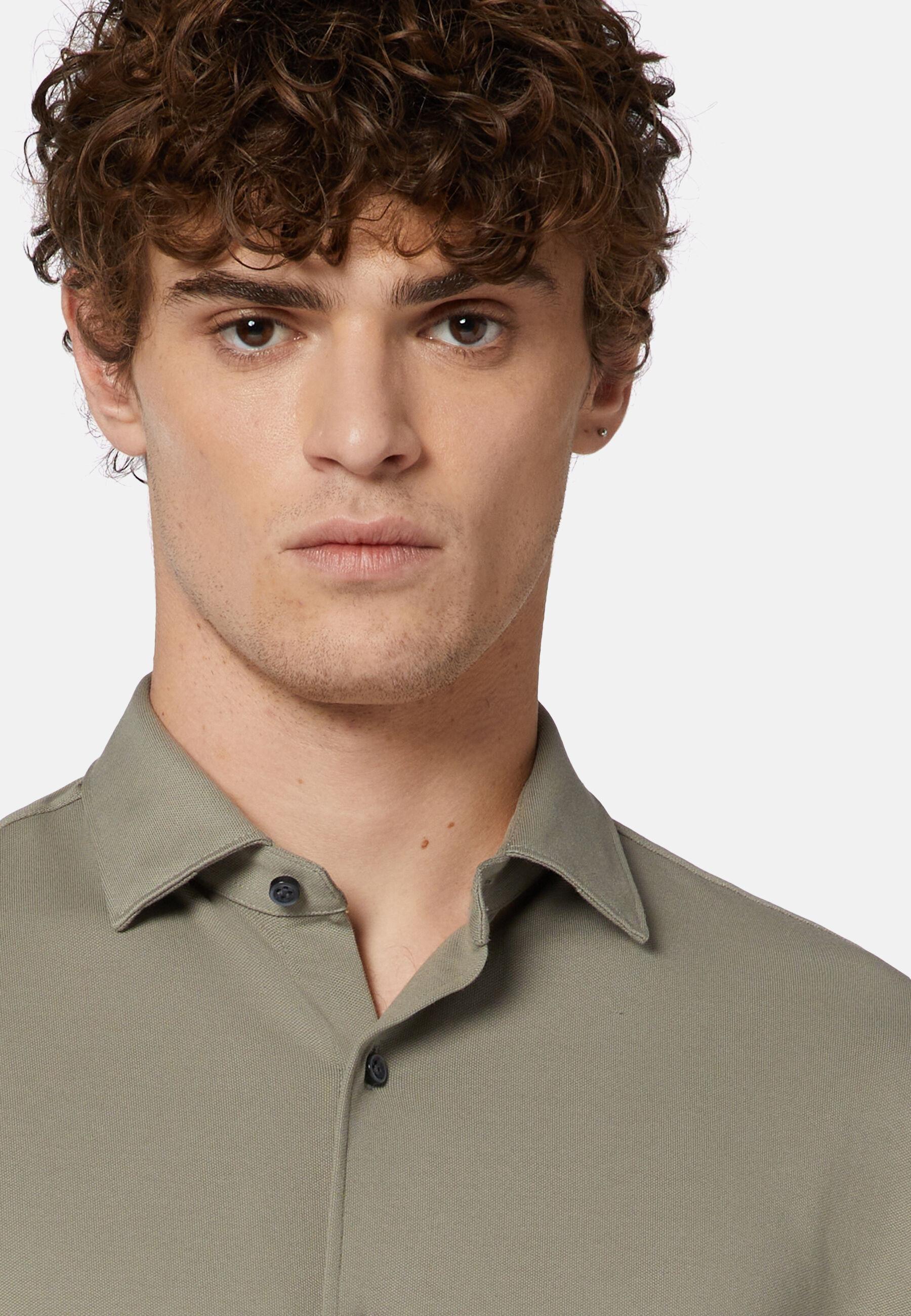 Regular Fit Polo Shirt Green, Military Green, large image number 4