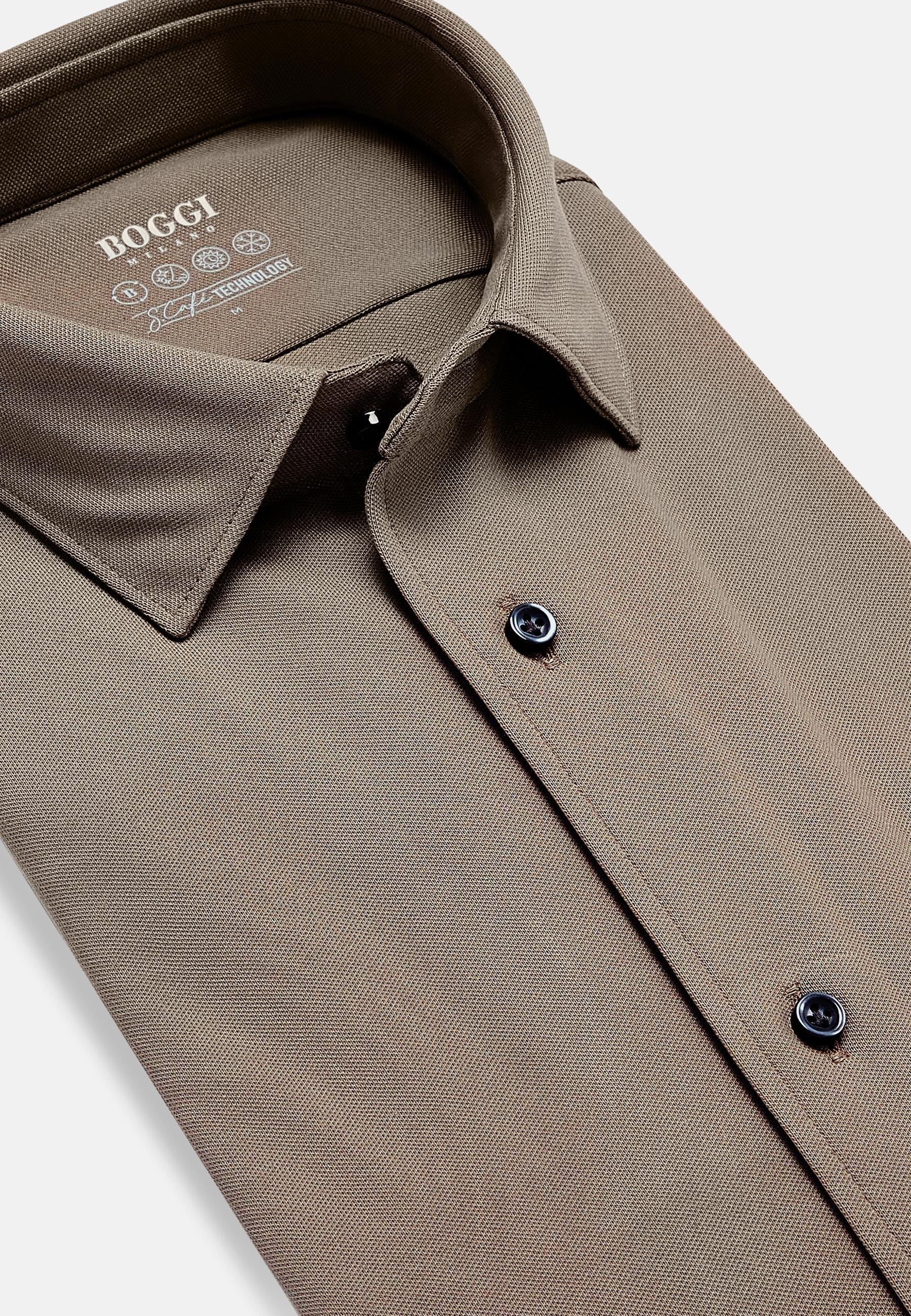 Regular Fit Polo Shirt Brown, Taupe, large image number 2