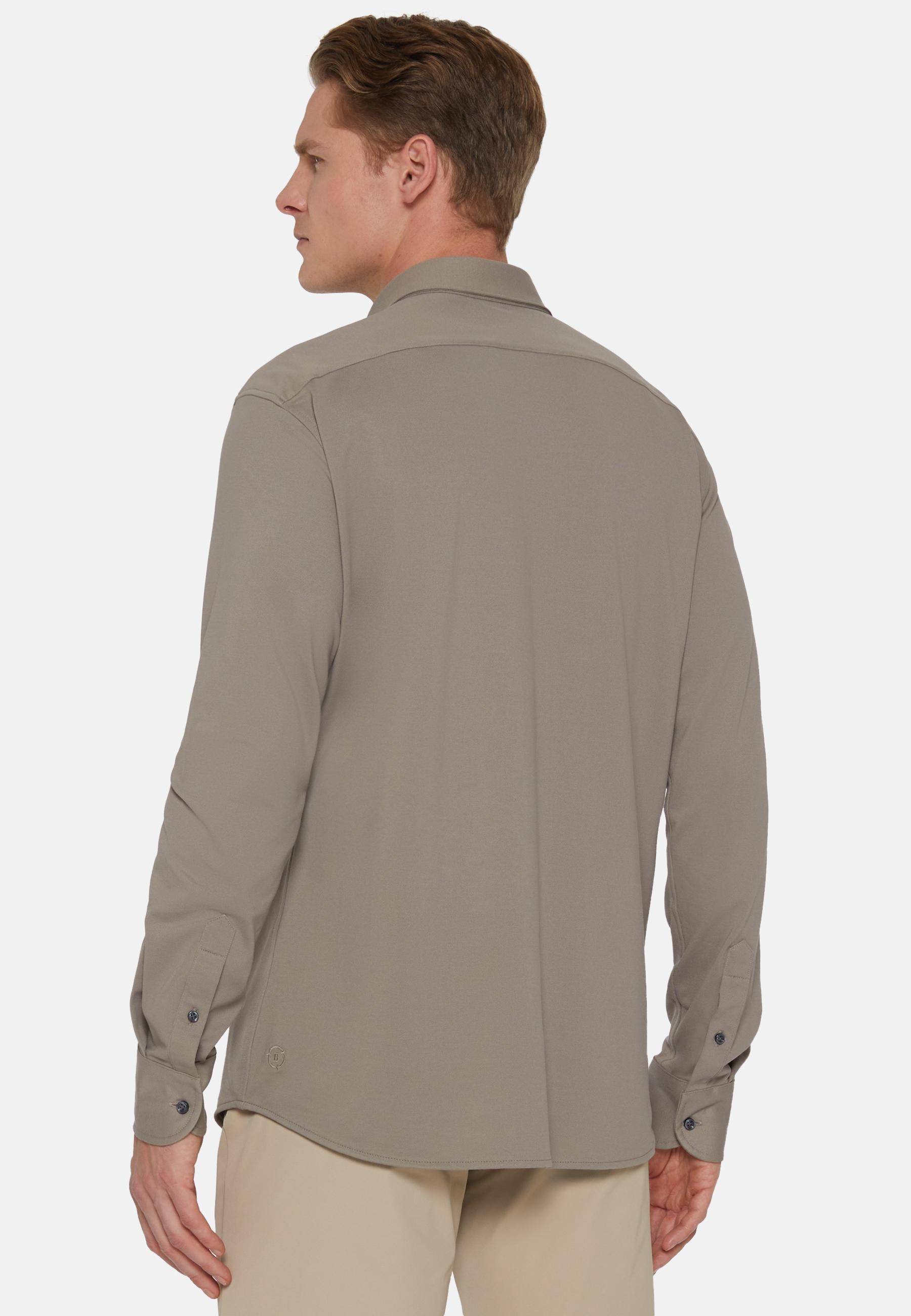 Regular Fit Polo Shirt Brown, Taupe, large image number 4